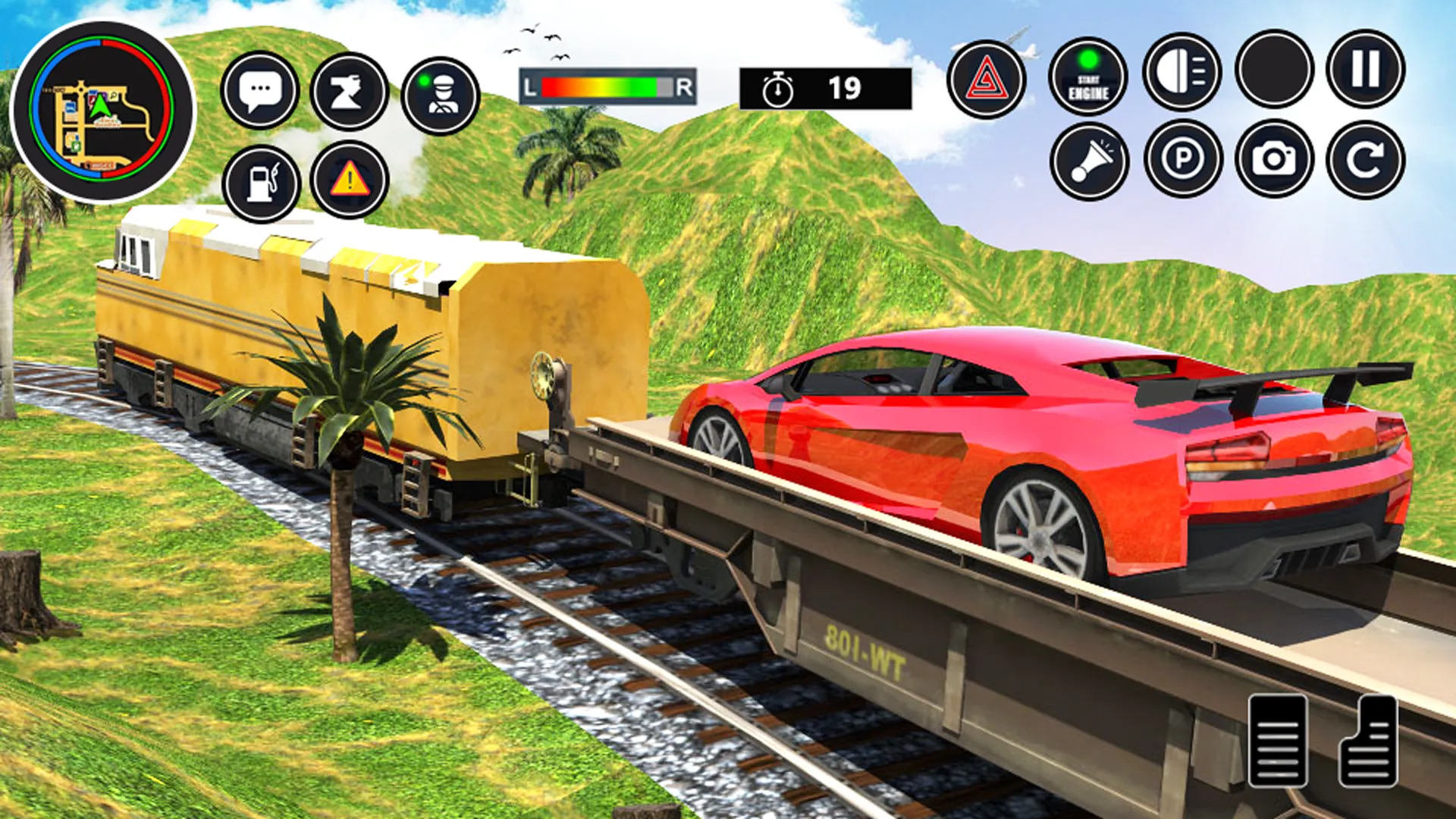 Cargo Transport Train Car Game | Indus Appstore | Screenshot