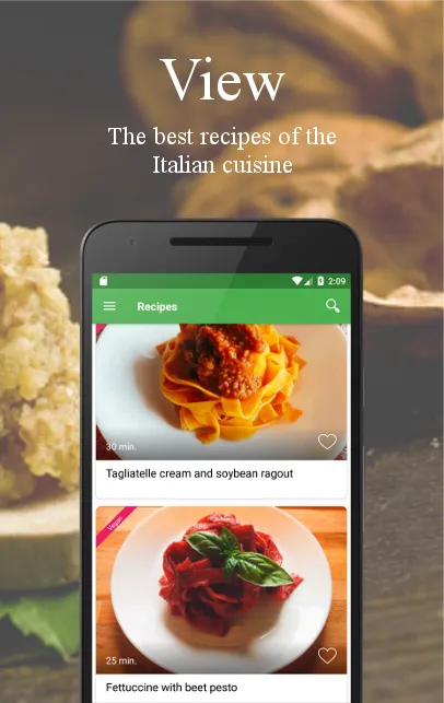 Vegetarian and vegan recipes | Indus Appstore | Screenshot