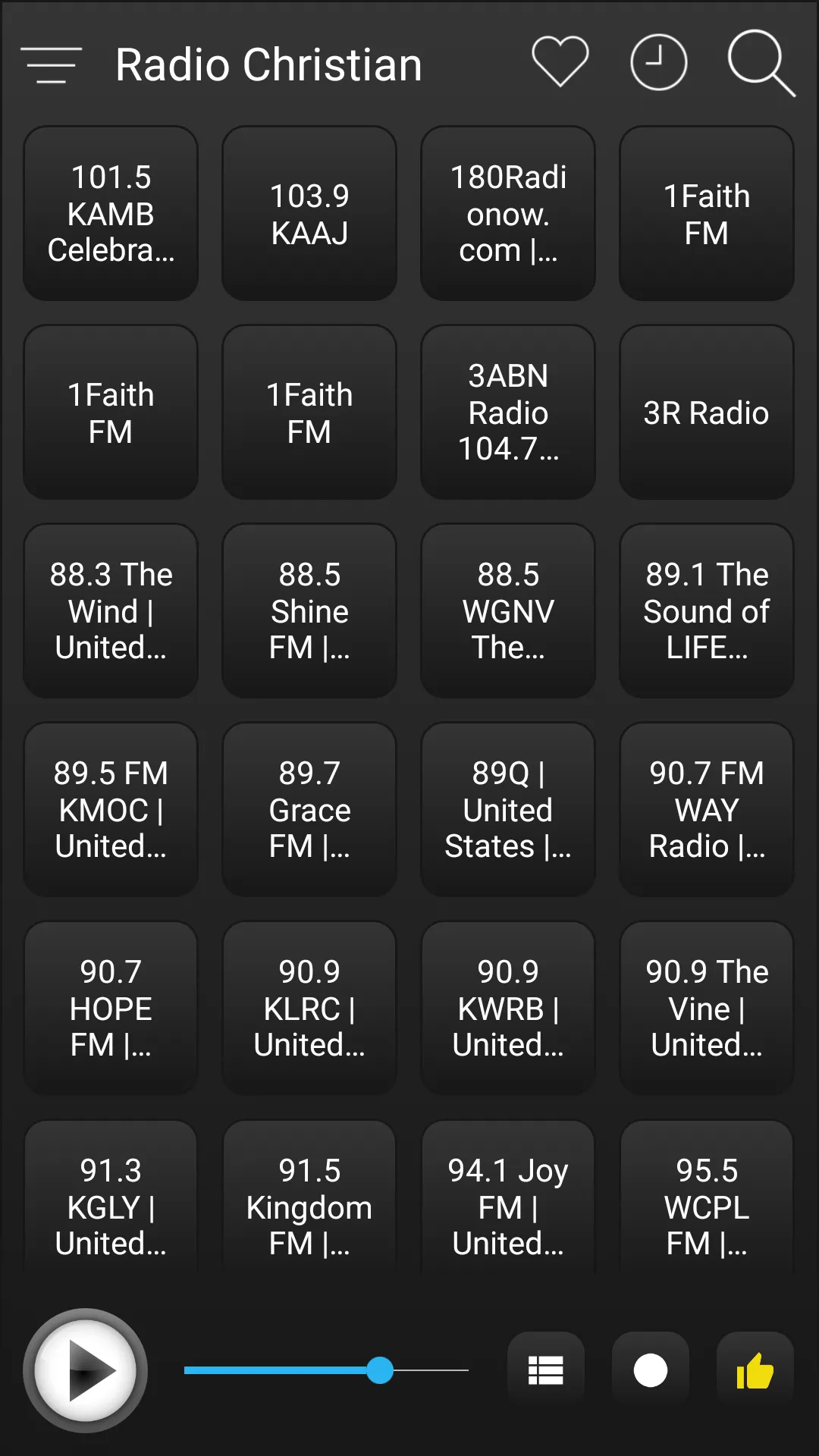 Christian Radio FM AM Music | Indus Appstore | Screenshot