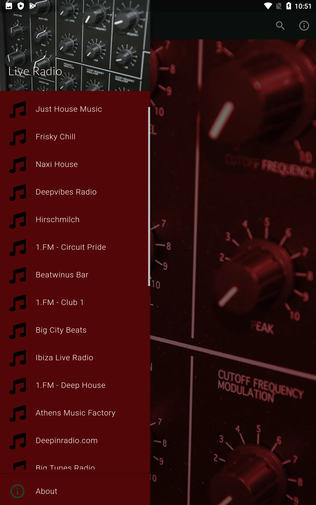 Online House Radio - Electro | Indus Appstore | Screenshot