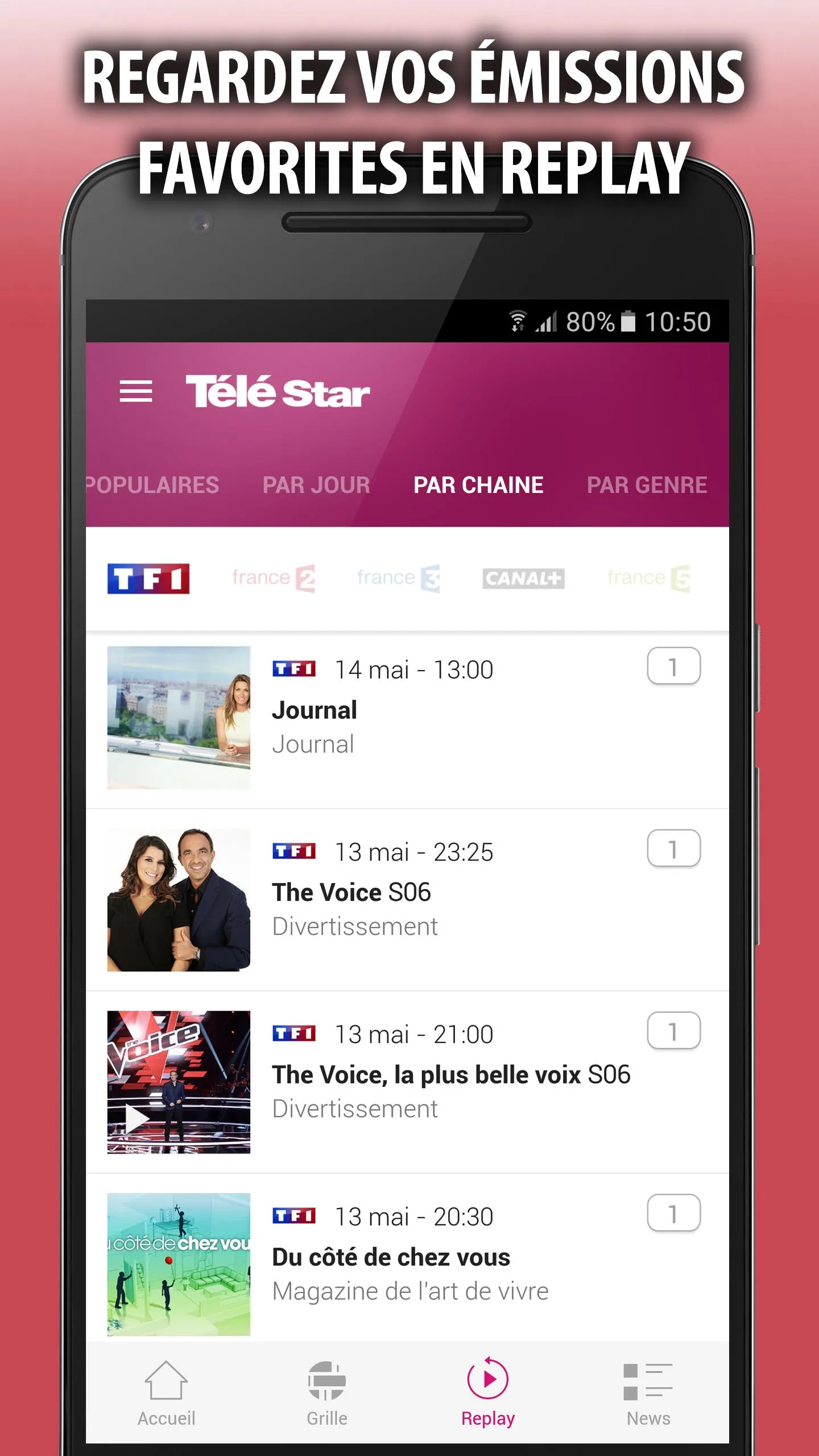 TéléStar programmes & actu TV | Indus Appstore | Screenshot