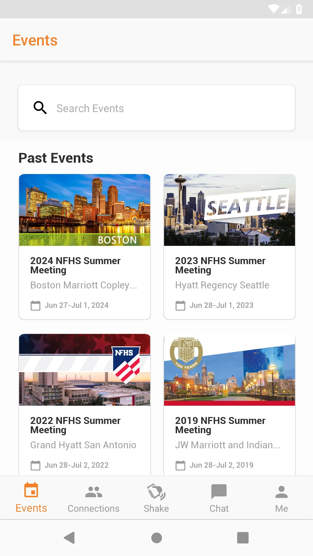 NFHS Summer Meeting 24 | Indus Appstore | Screenshot