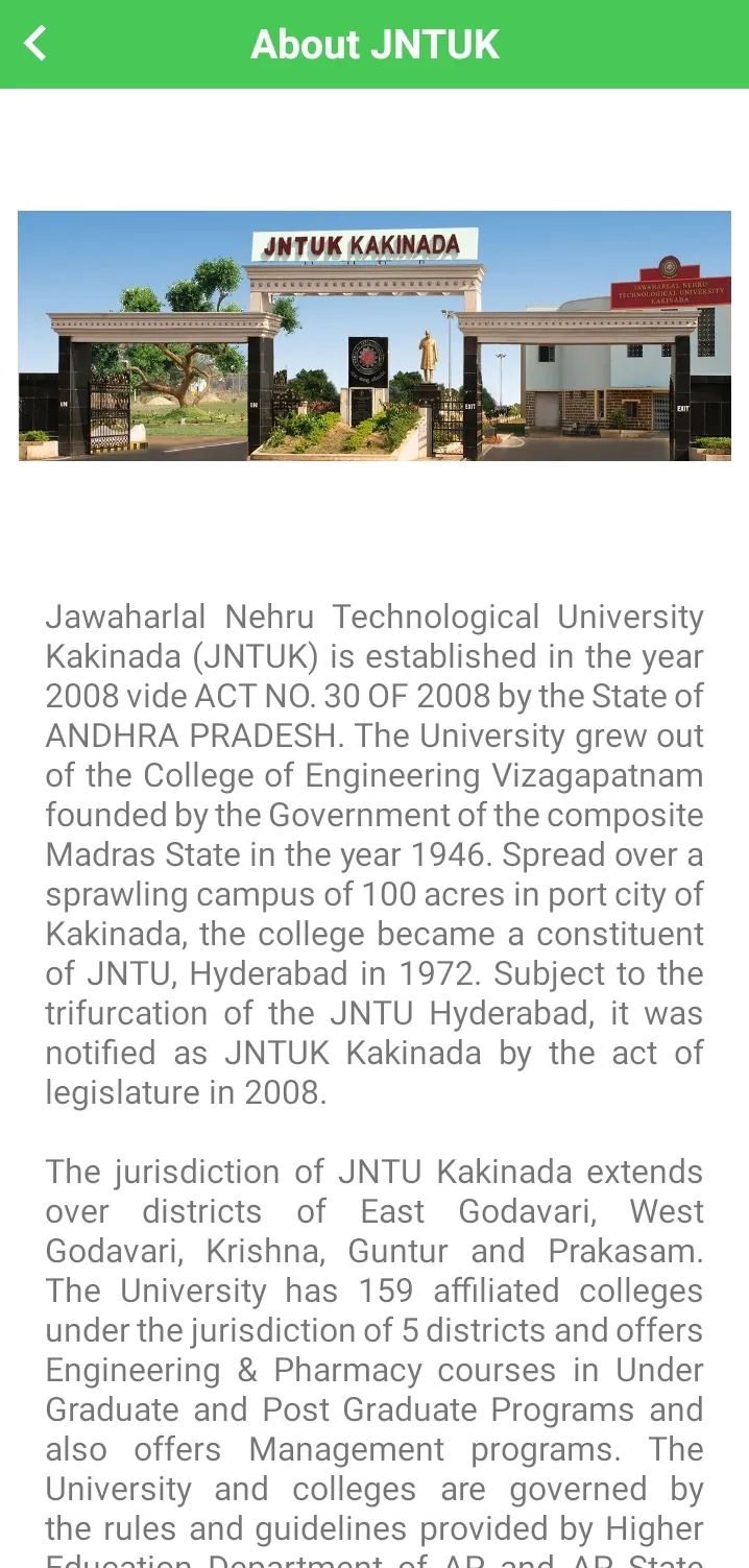 JNTUK - APP | Indus Appstore | Screenshot