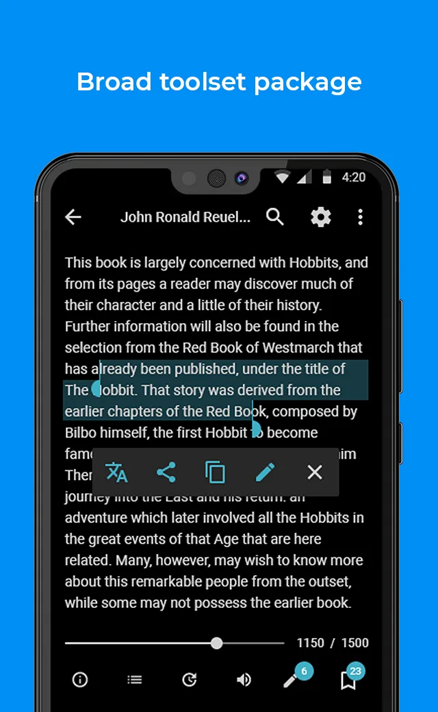 FullReader – e-book reader | Indus Appstore | Screenshot