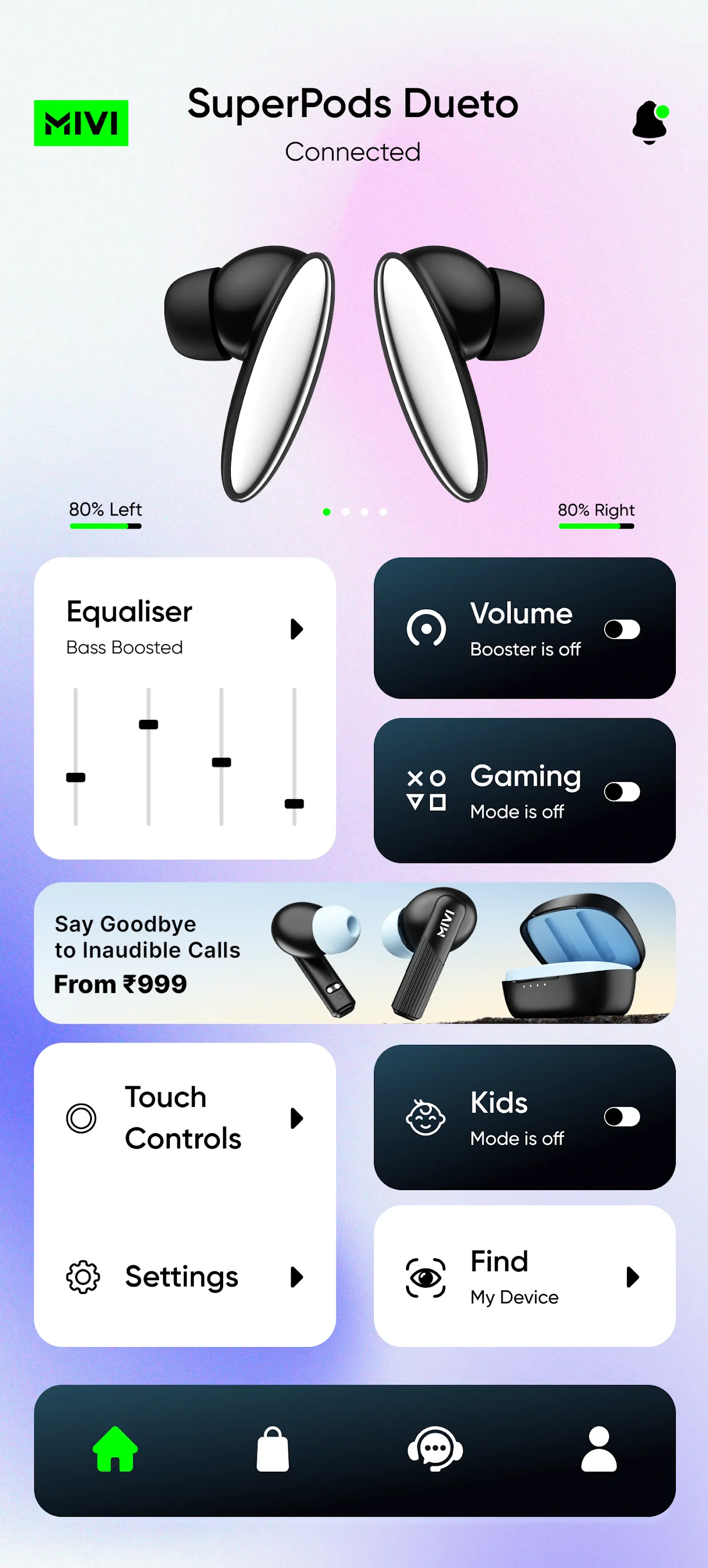 Mivi Audio | Indus Appstore | Screenshot