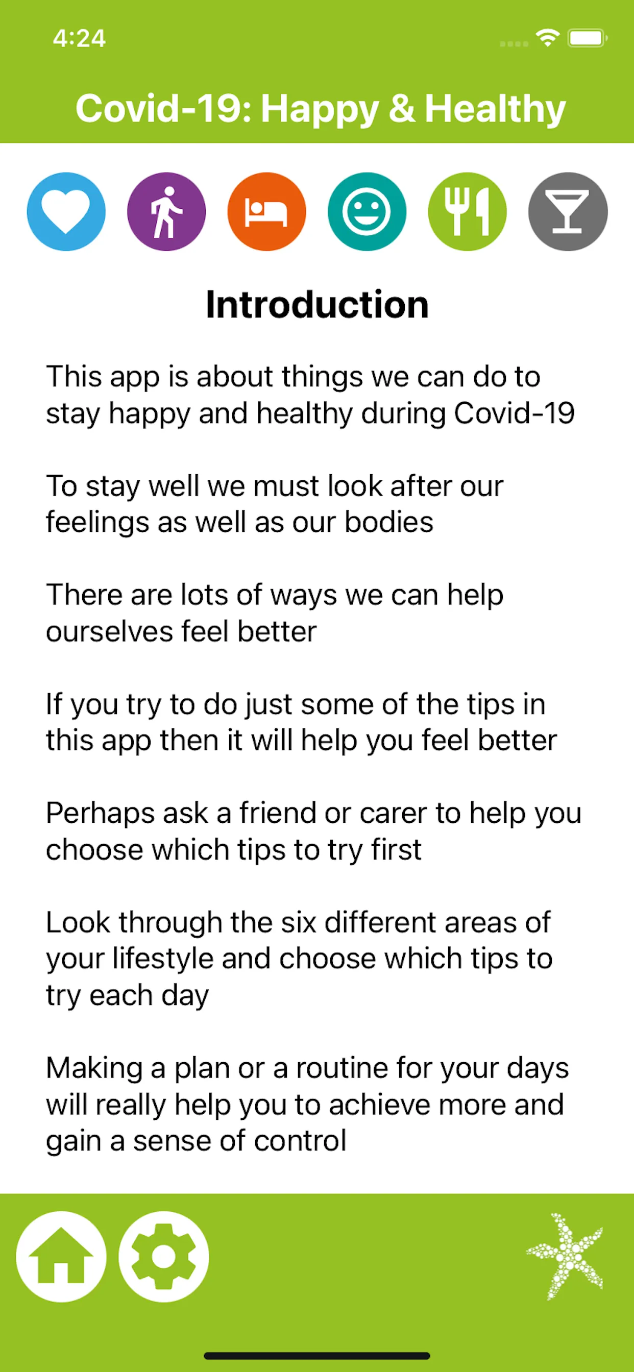 COVID-19: Happy & Healthy | Indus Appstore | Screenshot