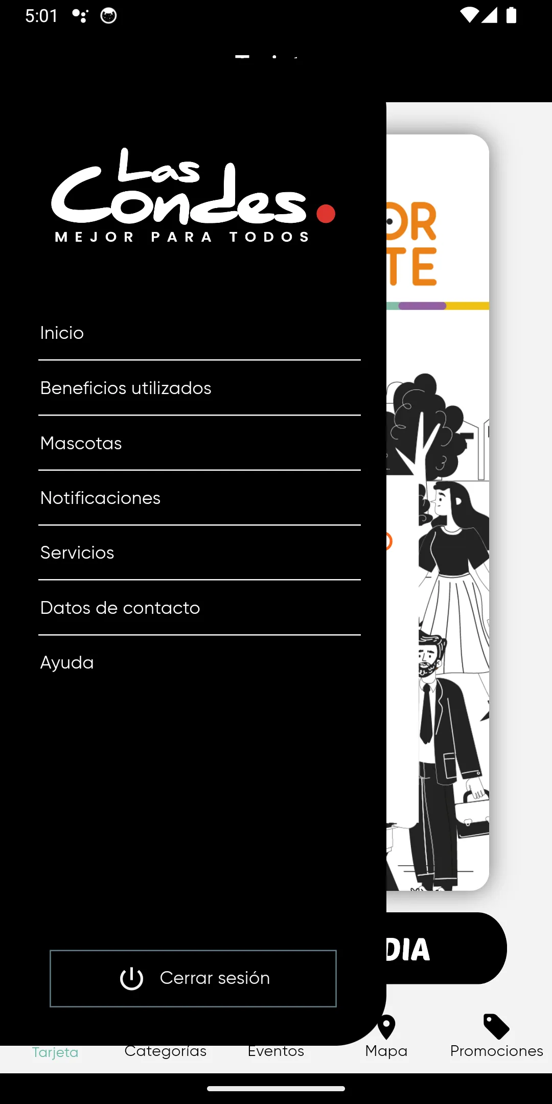 Tarjeta Las Condes | Indus Appstore | Screenshot