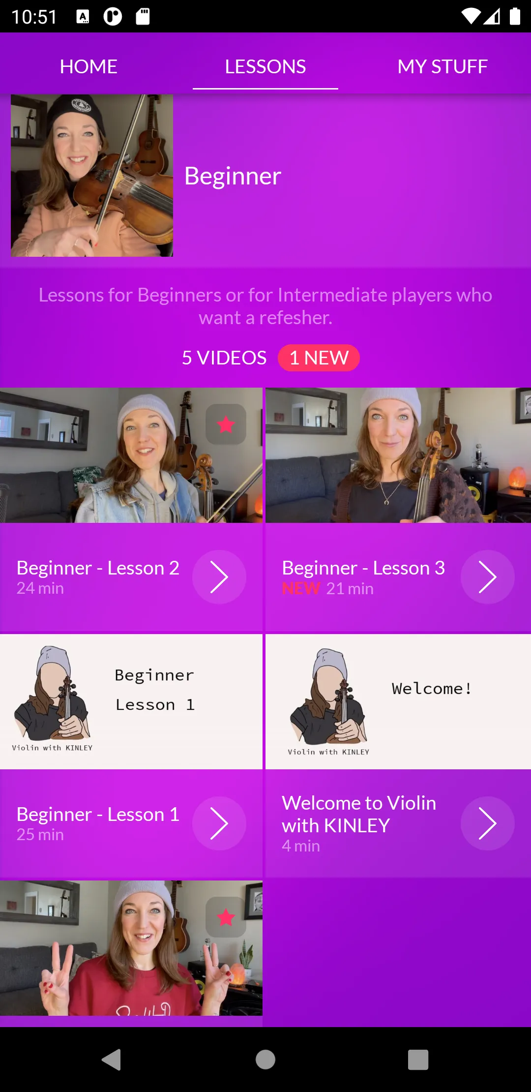 Violin with KINLEY | Indus Appstore | Screenshot