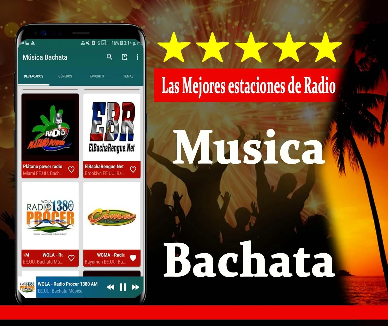 Musica Bachata Mix | Indus Appstore | Screenshot