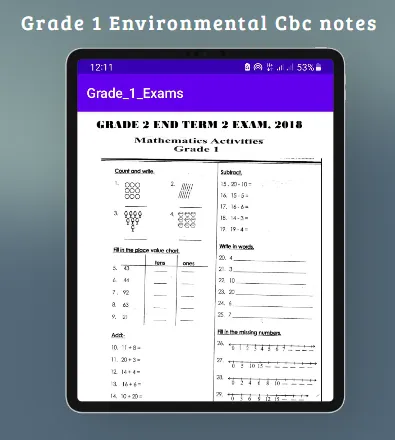 Grade 1: environment studies | Indus Appstore | Screenshot