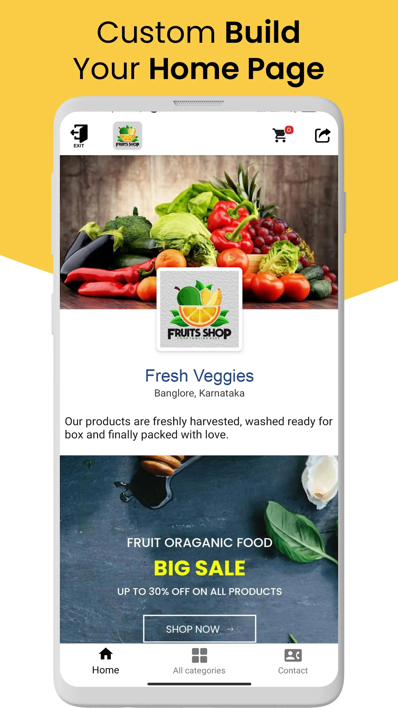 NEGO - Create Ecommerce Store | Indus Appstore | Screenshot