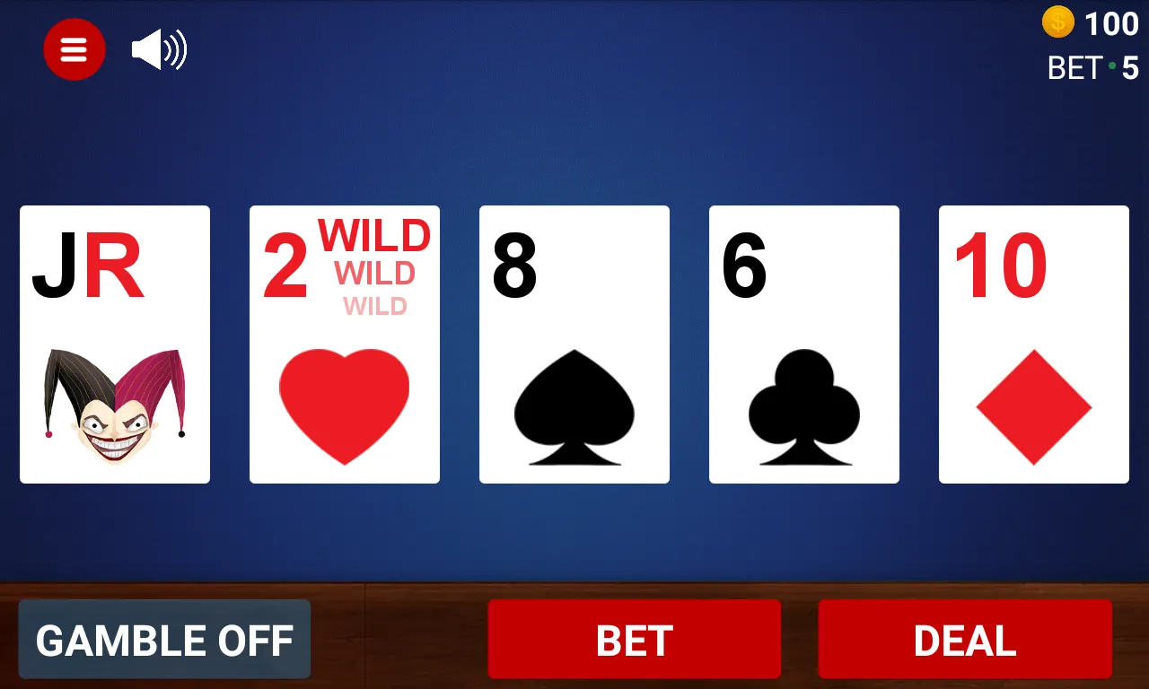 Deuces Wild-Casino Video Poker | Indus Appstore | Screenshot