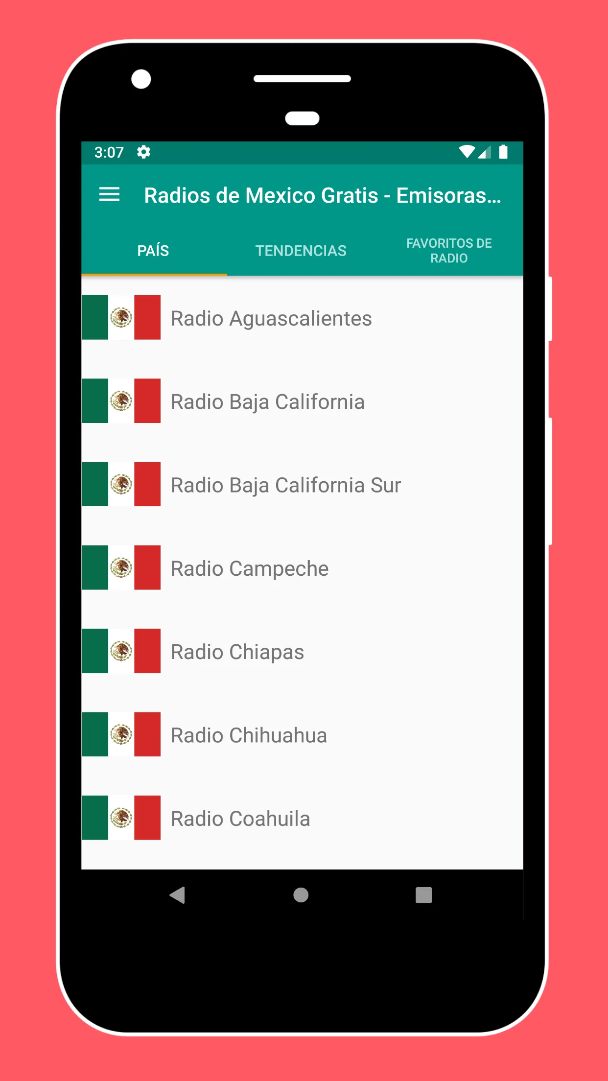 Radio Mexico FM - Radio Online | Indus Appstore | Screenshot