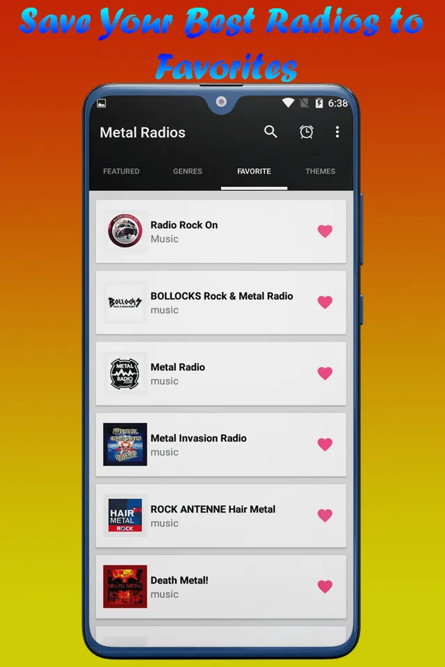 Metal Radio Fm Stations | Indus Appstore | Screenshot