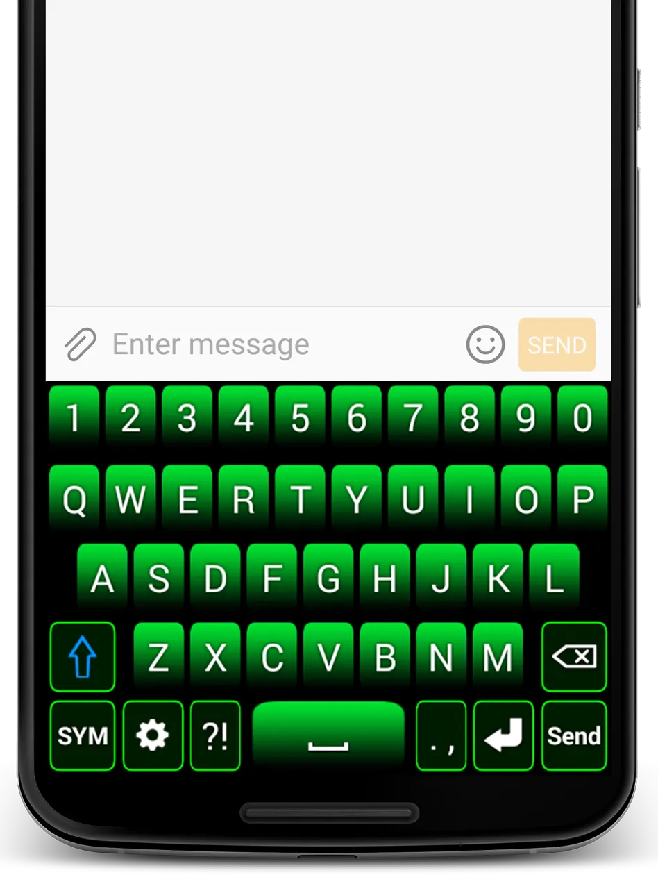 Green Keyboard | Indus Appstore | Screenshot