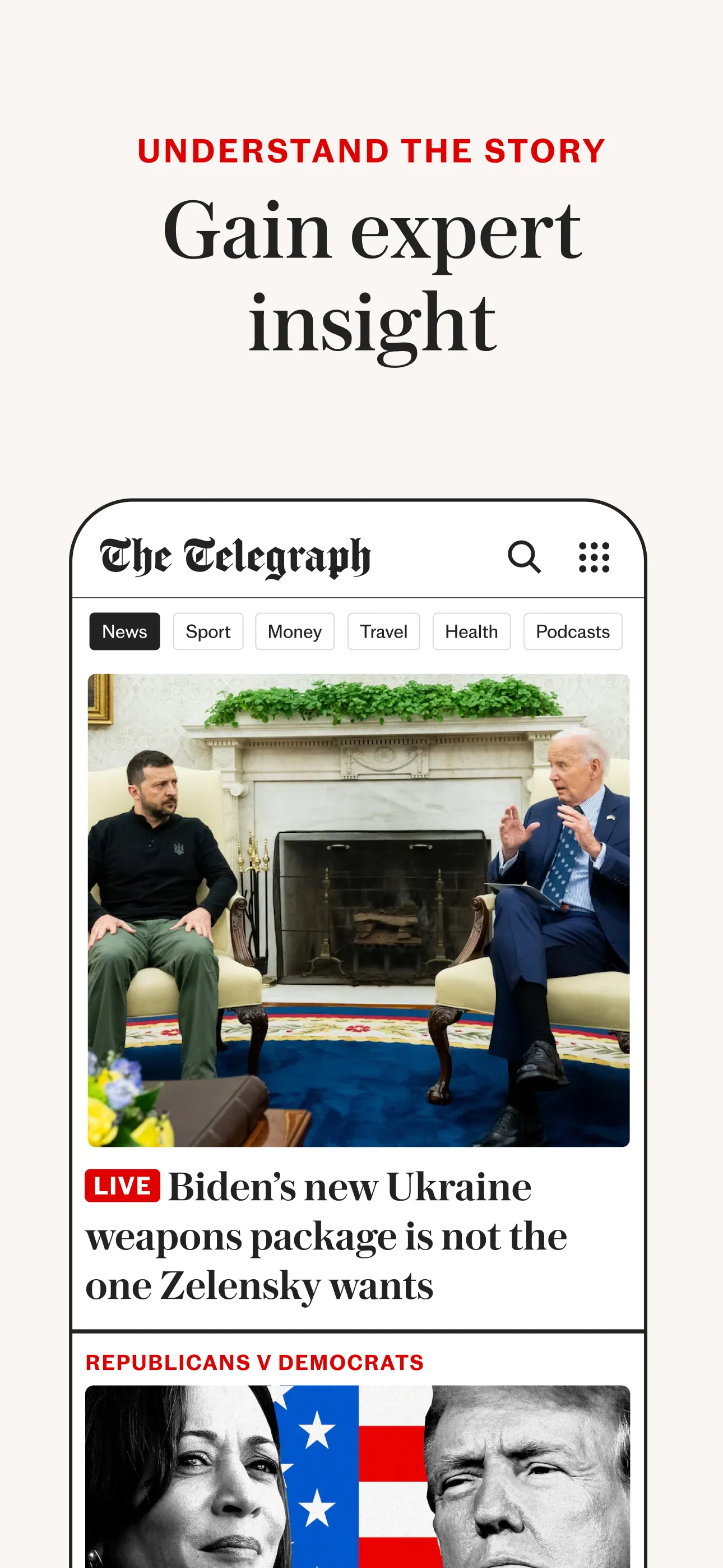 The Telegraph UK Latest News | Indus Appstore | Screenshot