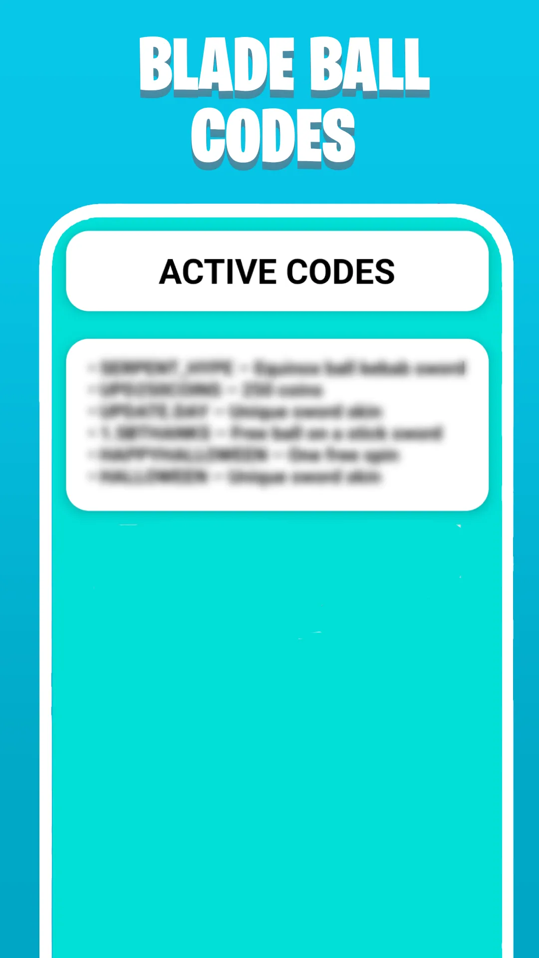 Blade Ball Codes | Indus Appstore | Screenshot