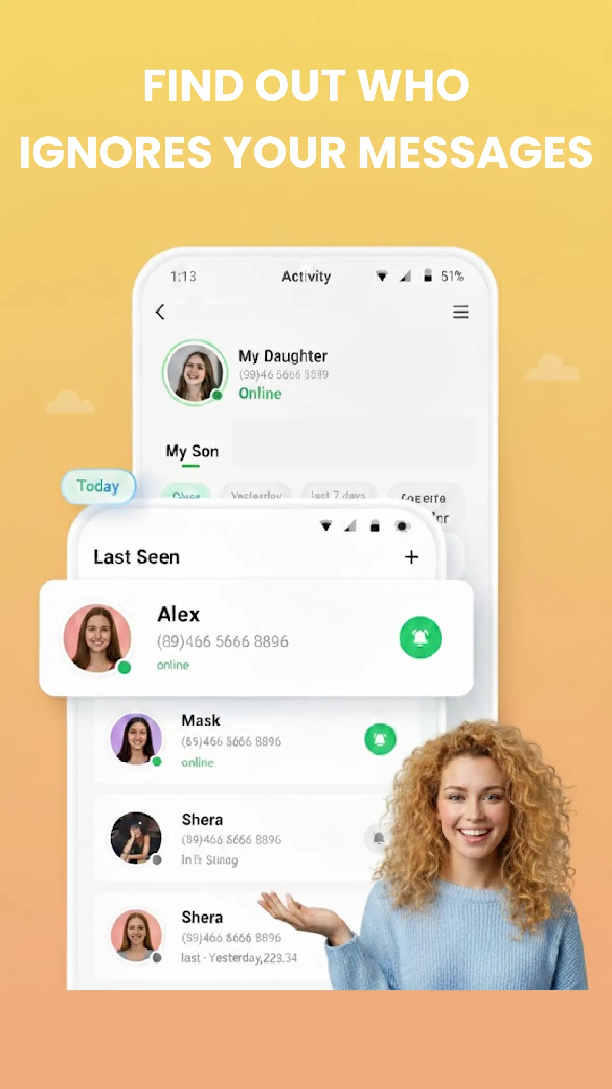 Wawy - WA Online Tracker | Indus Appstore | Screenshot