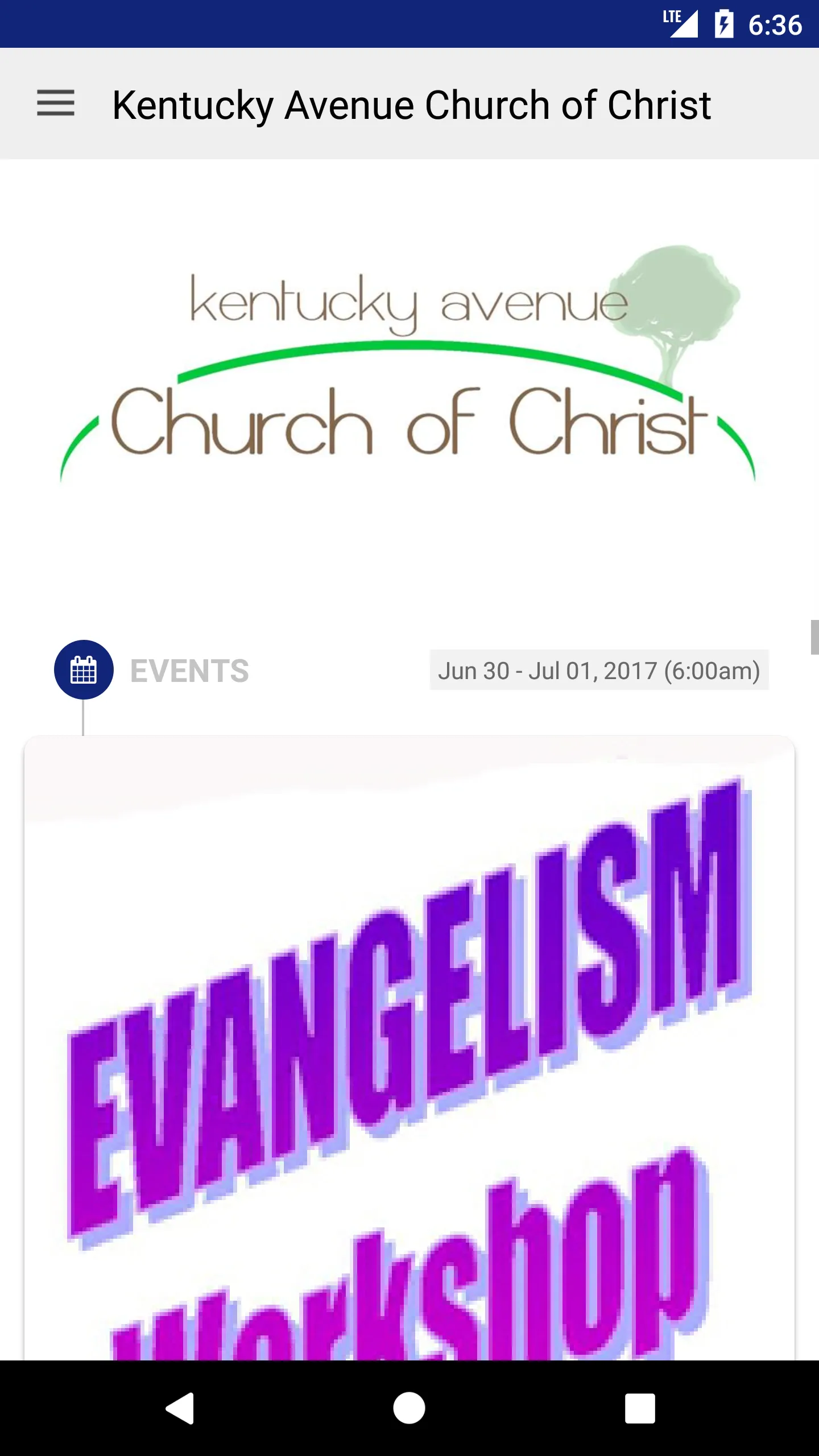 Kentucky Ave Church of Christ | Indus Appstore | Screenshot