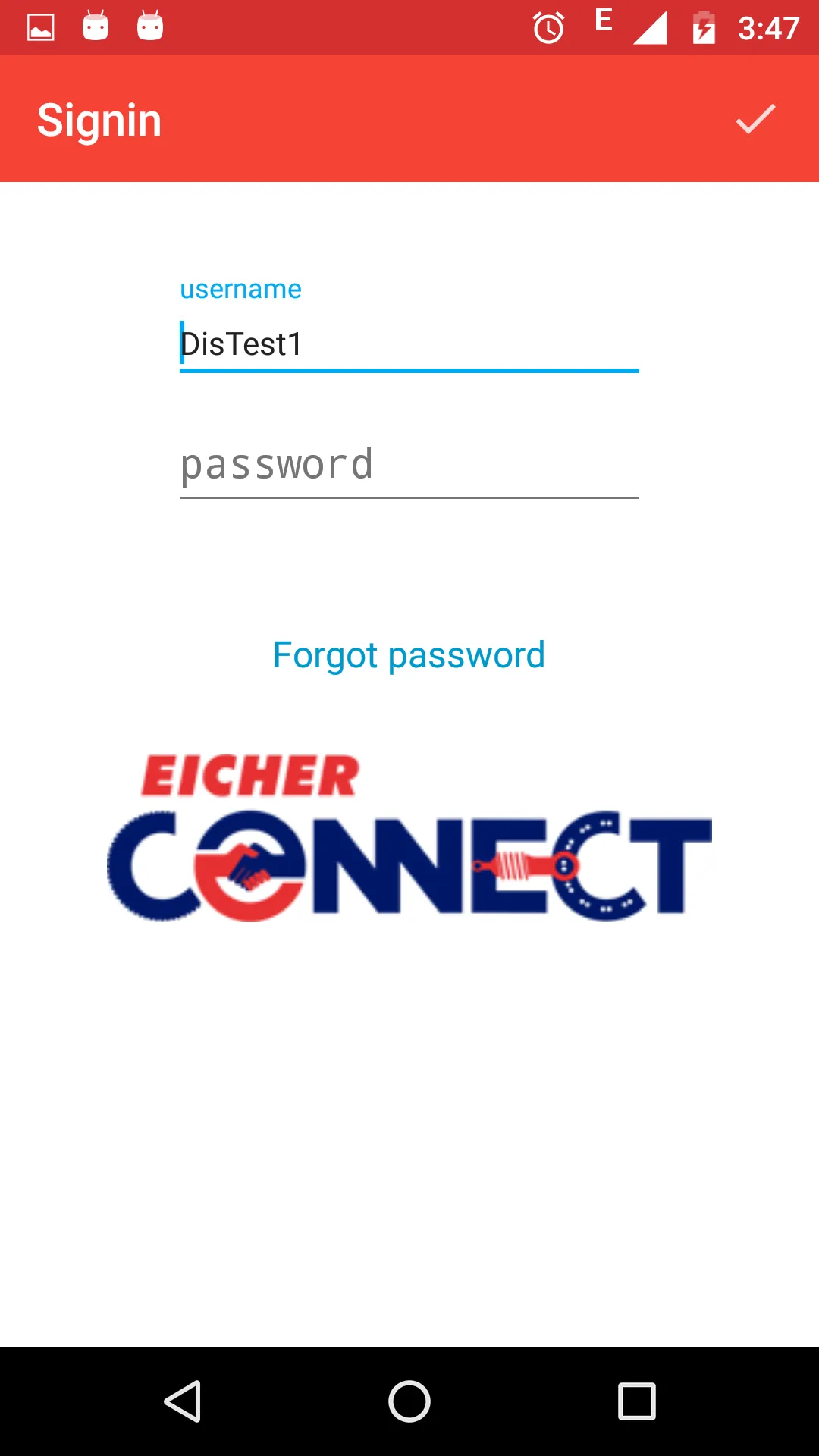 Eicher Connect | Indus Appstore | Screenshot