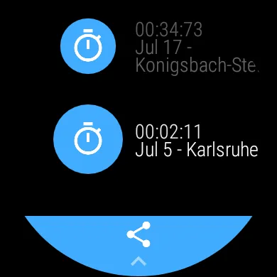 Stopwatch for Wear OS watches | Indus Appstore | Screenshot