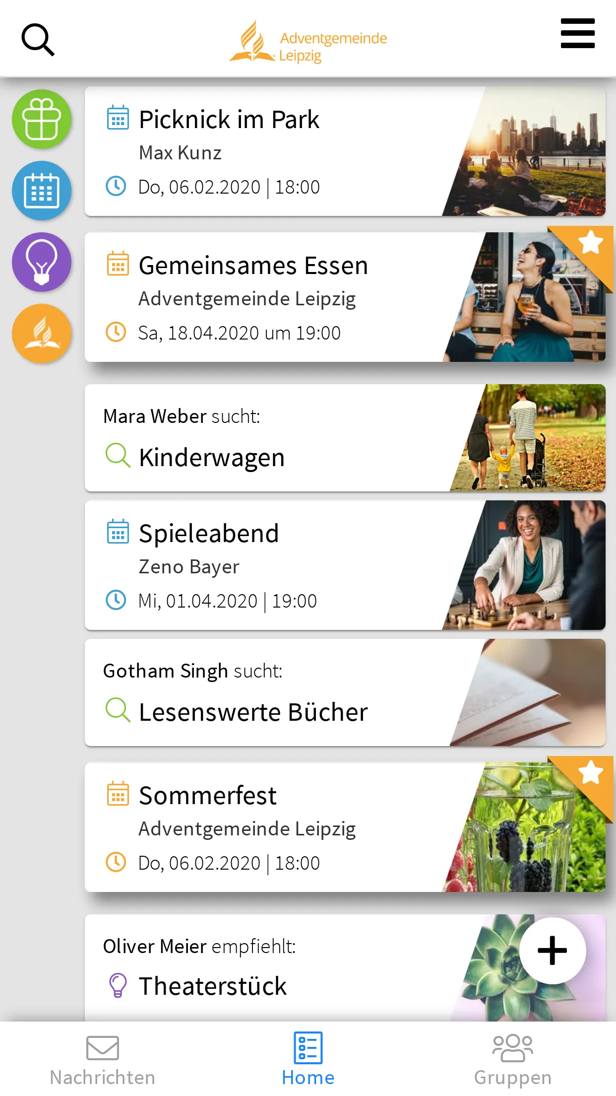 Adventgemeinde Leipzig | Indus Appstore | Screenshot