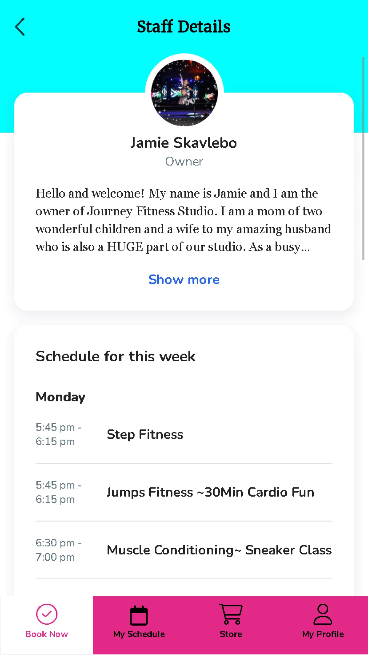 Journey Fitness Studio | Indus Appstore | Screenshot