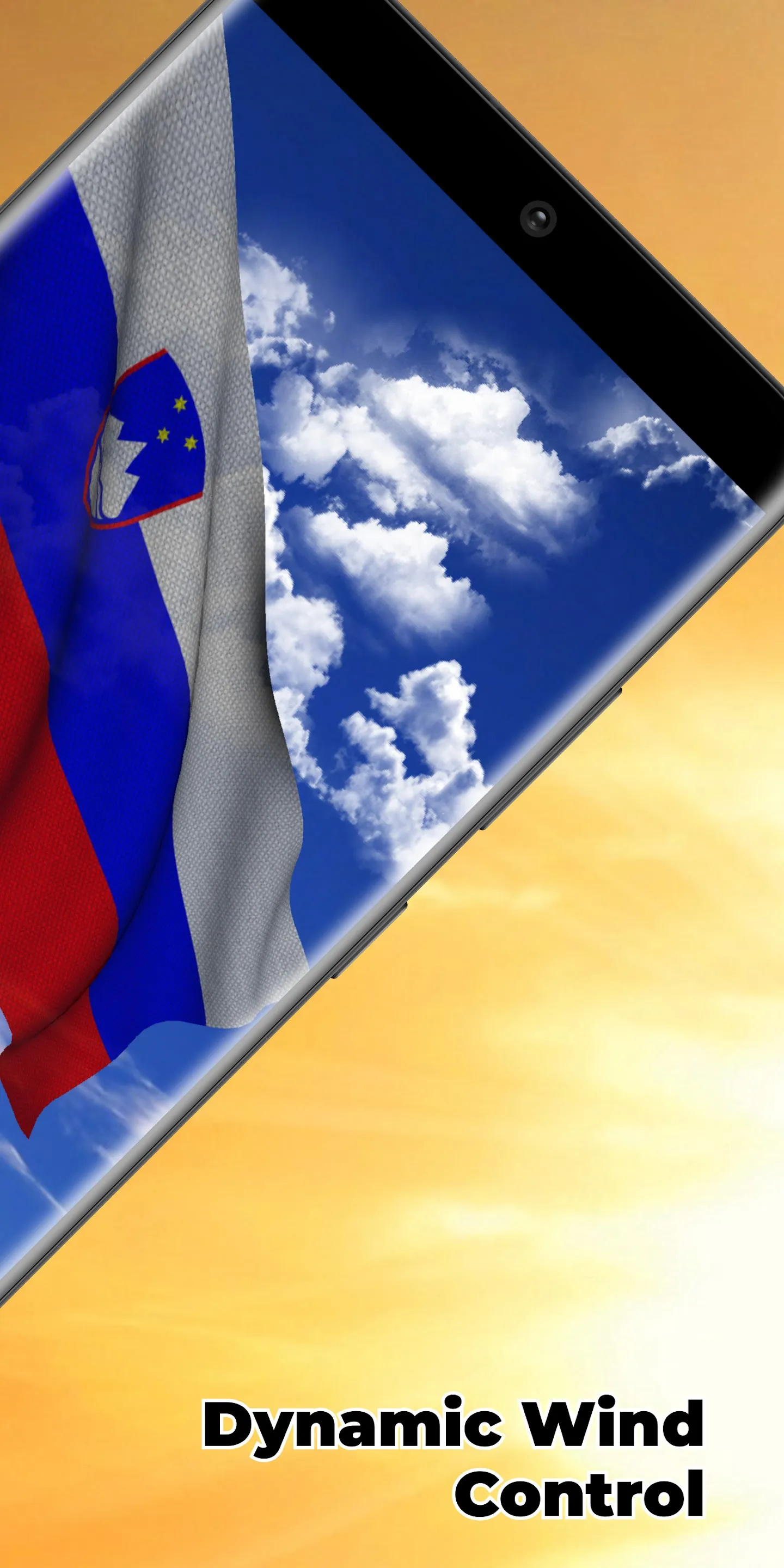 Slovenia Flag Live Wallpaper | Indus Appstore | Screenshot