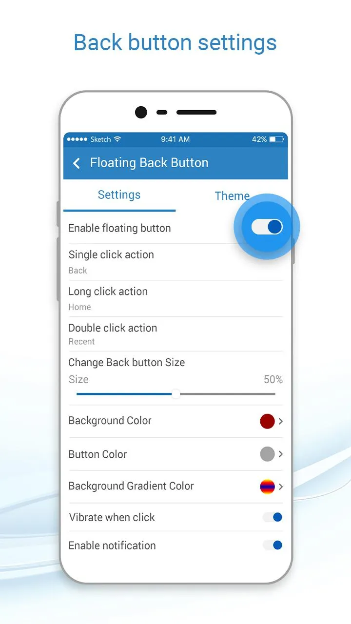 Floating Back Button | Indus Appstore | Screenshot