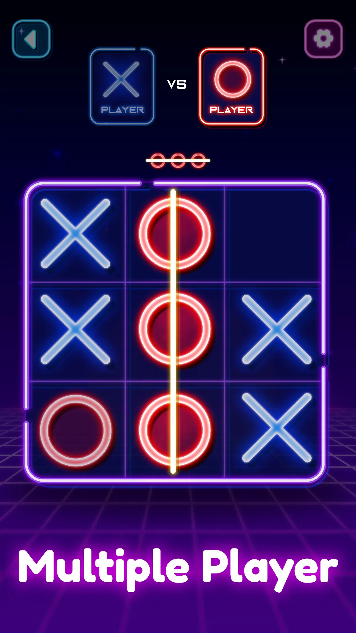 Tic Tac Toe - 2 Player XO | Indus Appstore | Screenshot