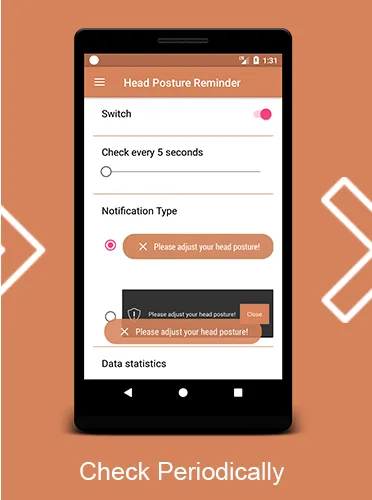 Head Posture Reminder | Indus Appstore | Screenshot