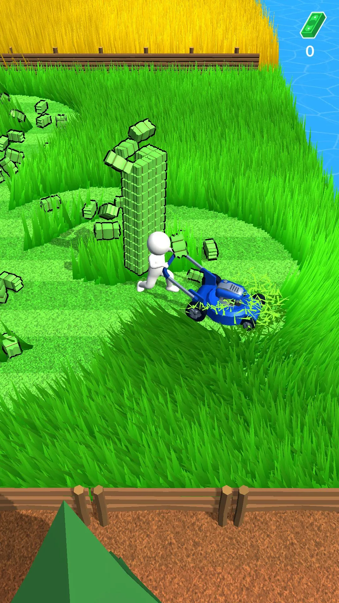 Stone Grass: Mowing Simulator | Indus Appstore | Screenshot