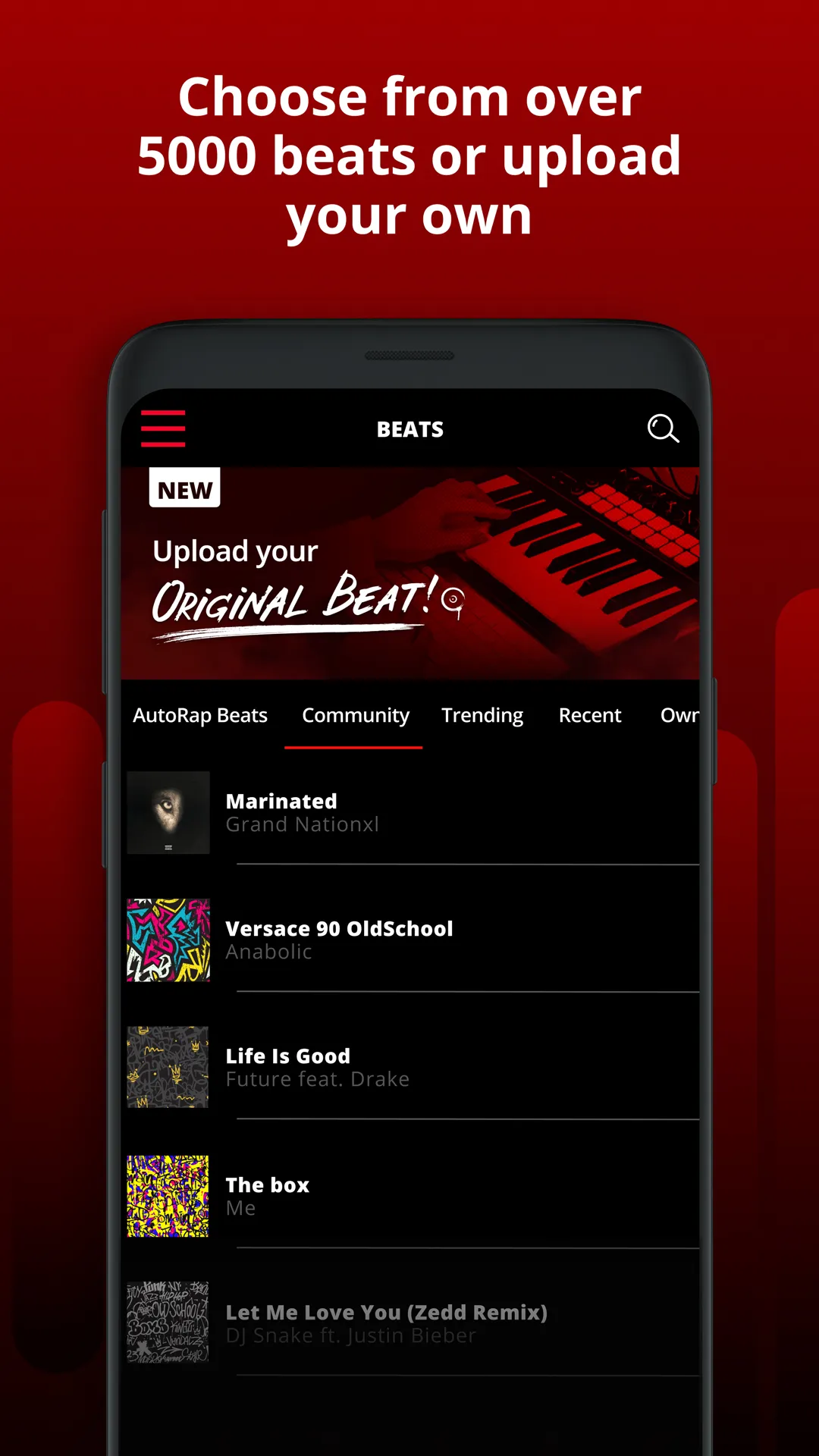 AutoRap by Smule: Rap to Beats | Indus Appstore | Screenshot