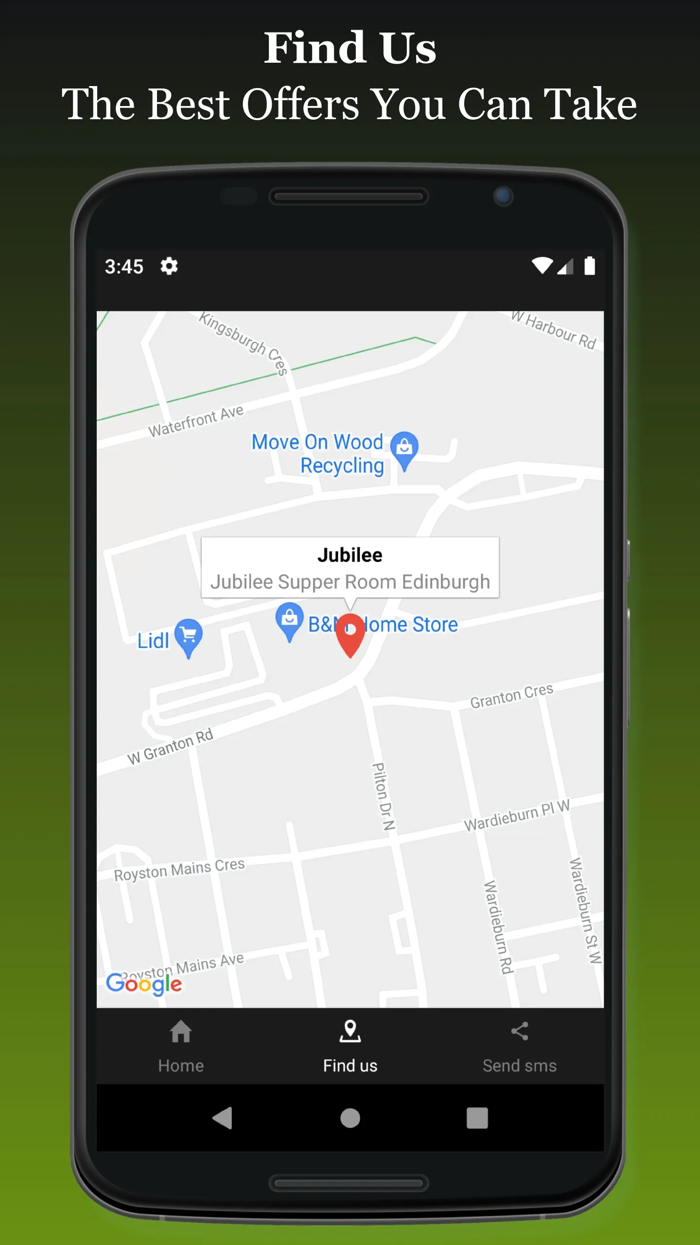 Jubilee Supper Room Edinburgh | Indus Appstore | Screenshot