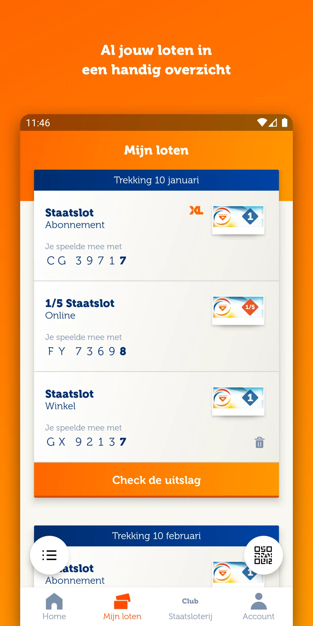 Staatsloterij | Indus Appstore | Screenshot