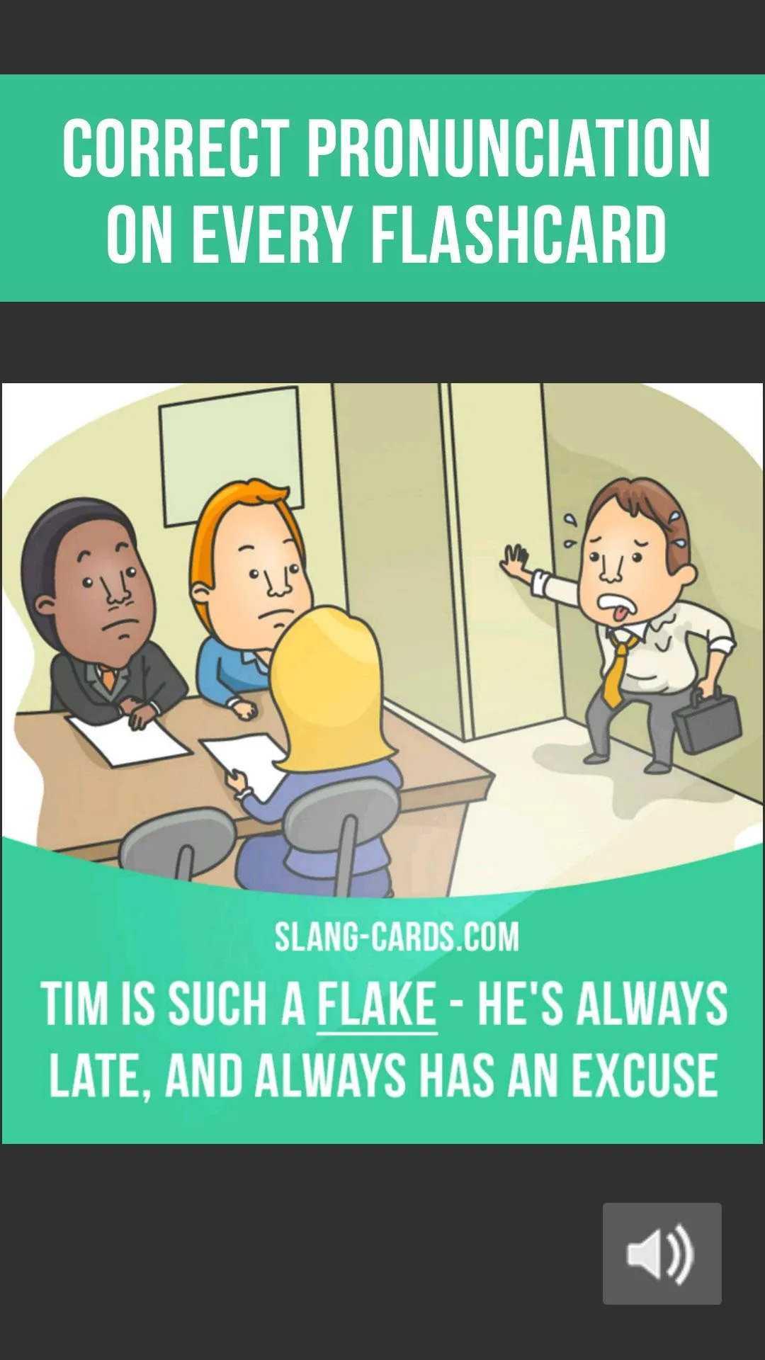 Slang Cards: Learn English Sla | Indus Appstore | Screenshot