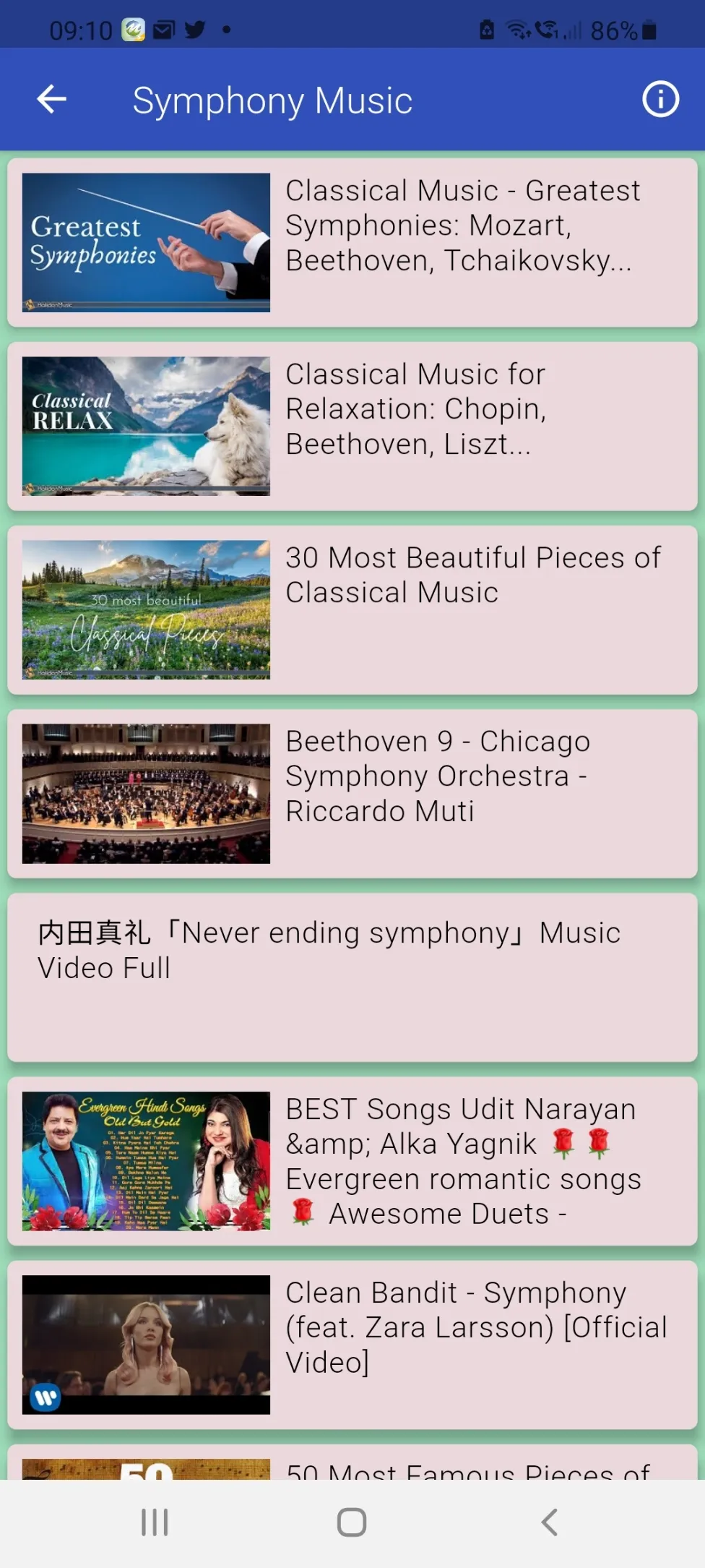 Symphony Music Radio Stations | Indus Appstore | Screenshot