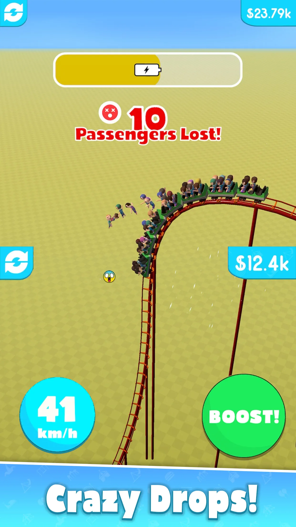 Hyper Roller Coaster | Indus Appstore | Screenshot