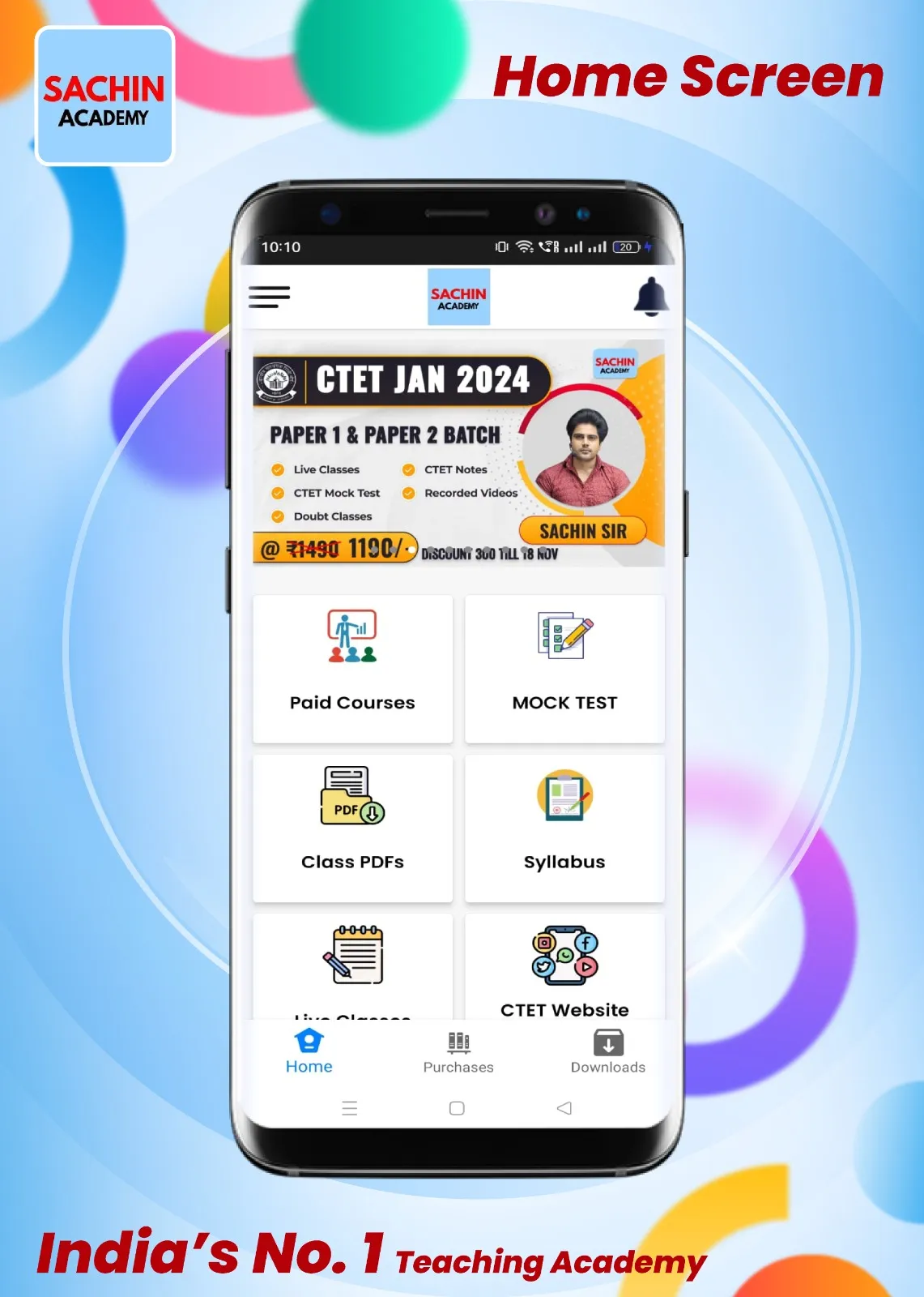 Sachin Academy Official | Indus Appstore | Screenshot