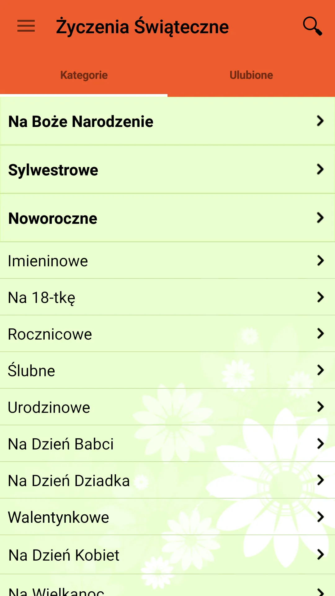 Wishes any occasion (Polish) | Indus Appstore | Screenshot