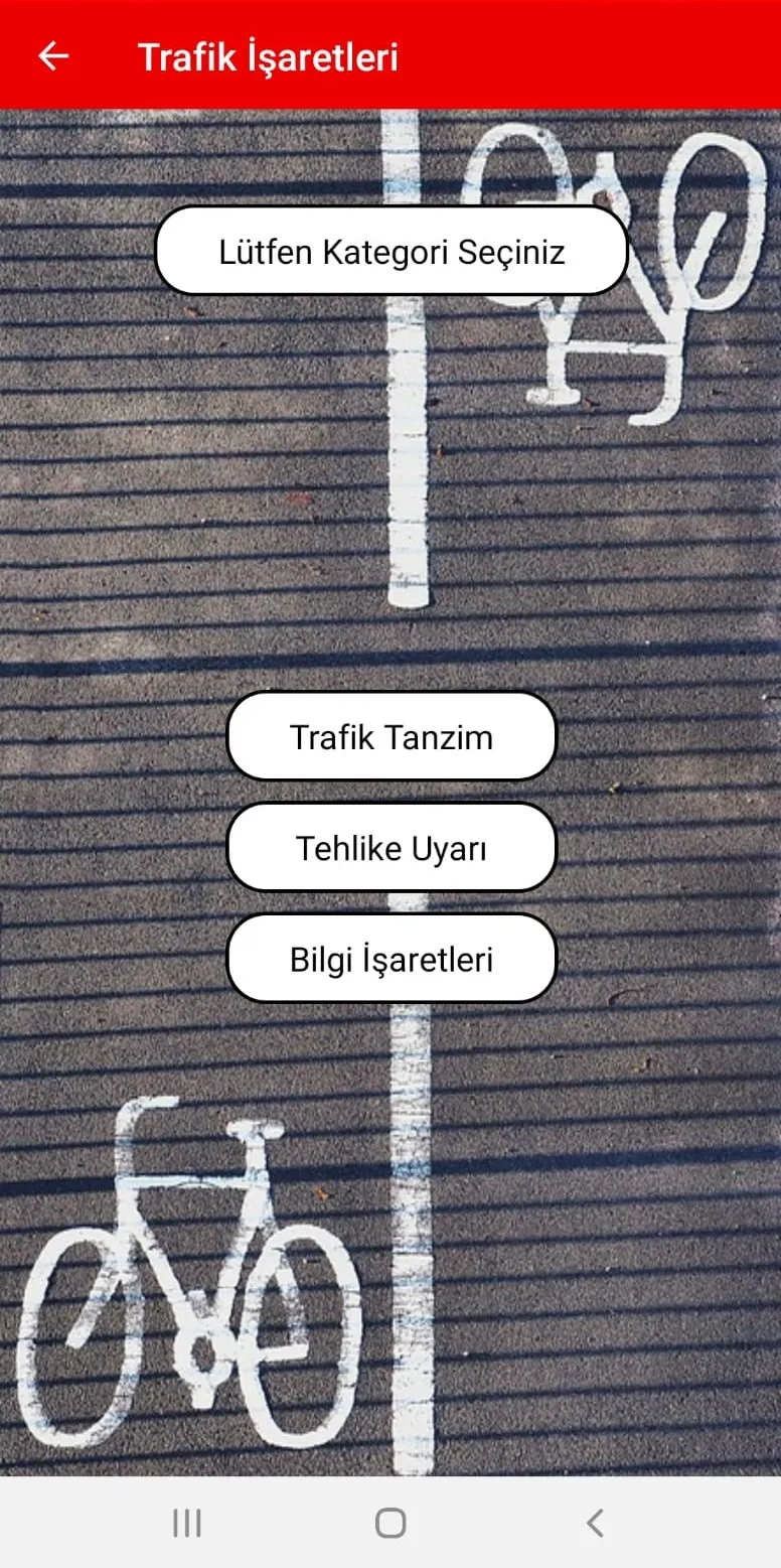 Trafik İşaretleri (Sınavlı) | Indus Appstore | Screenshot