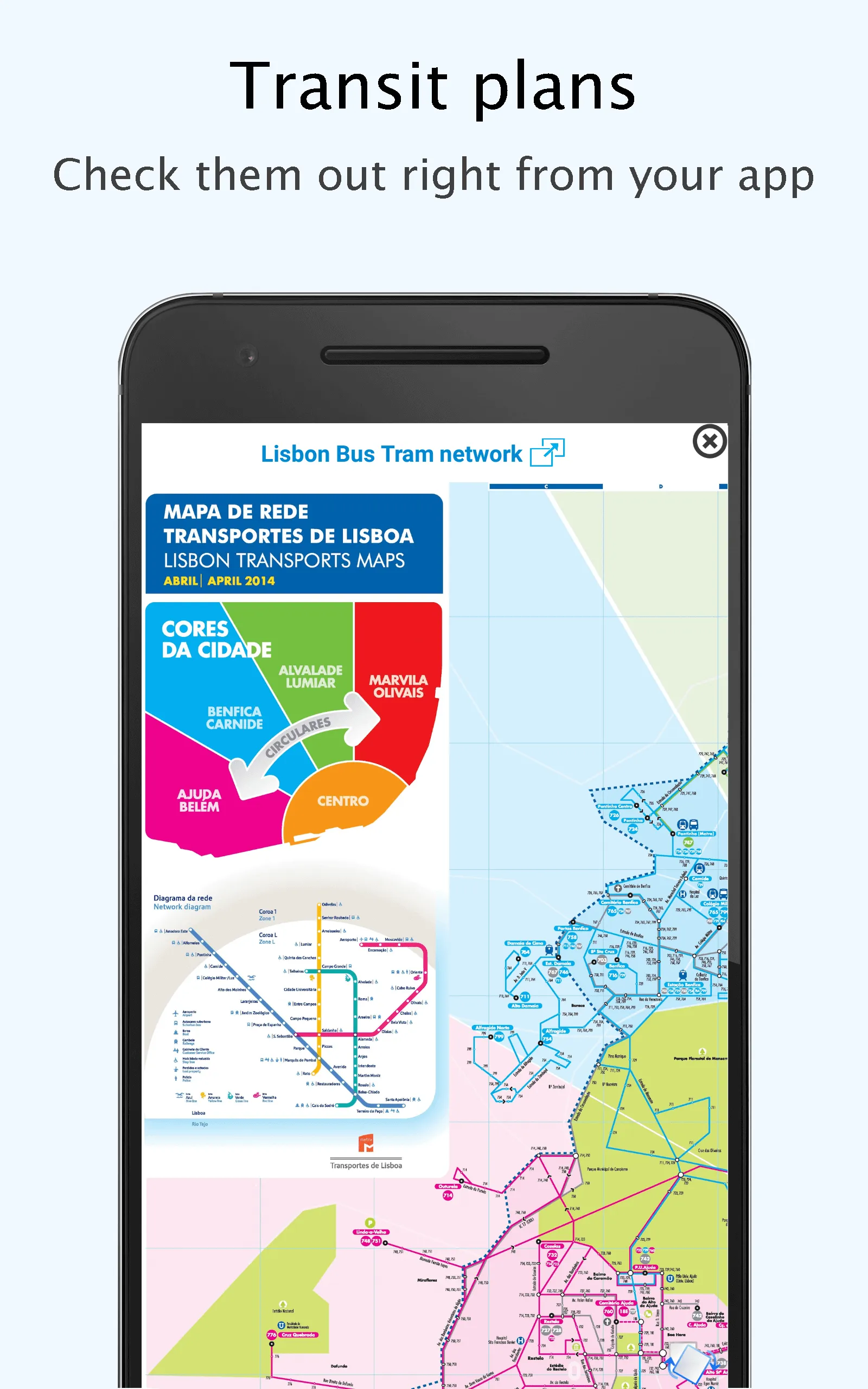 Lisbon Transit Offline | Indus Appstore | Screenshot