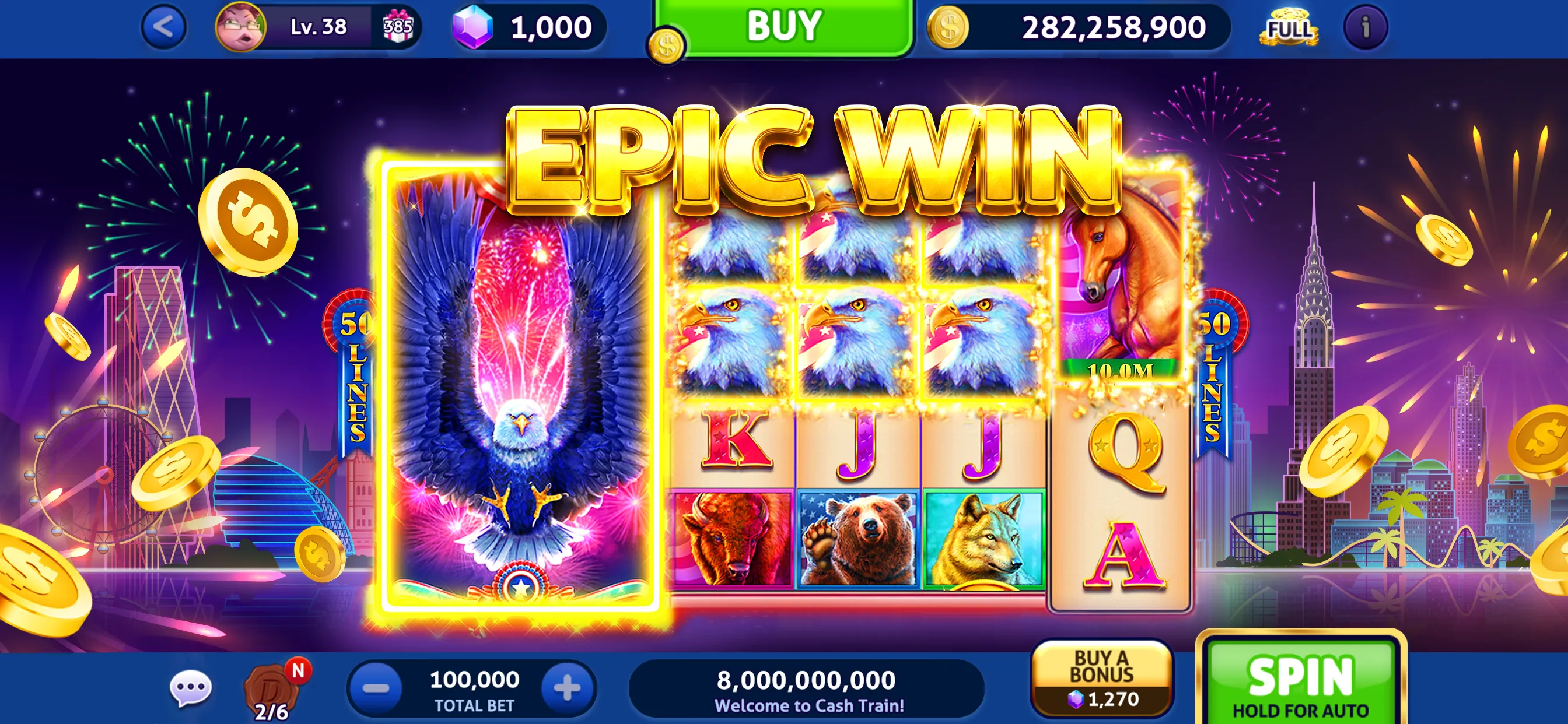 Cash Billionaire  - VIP Slots | Indus Appstore | Screenshot