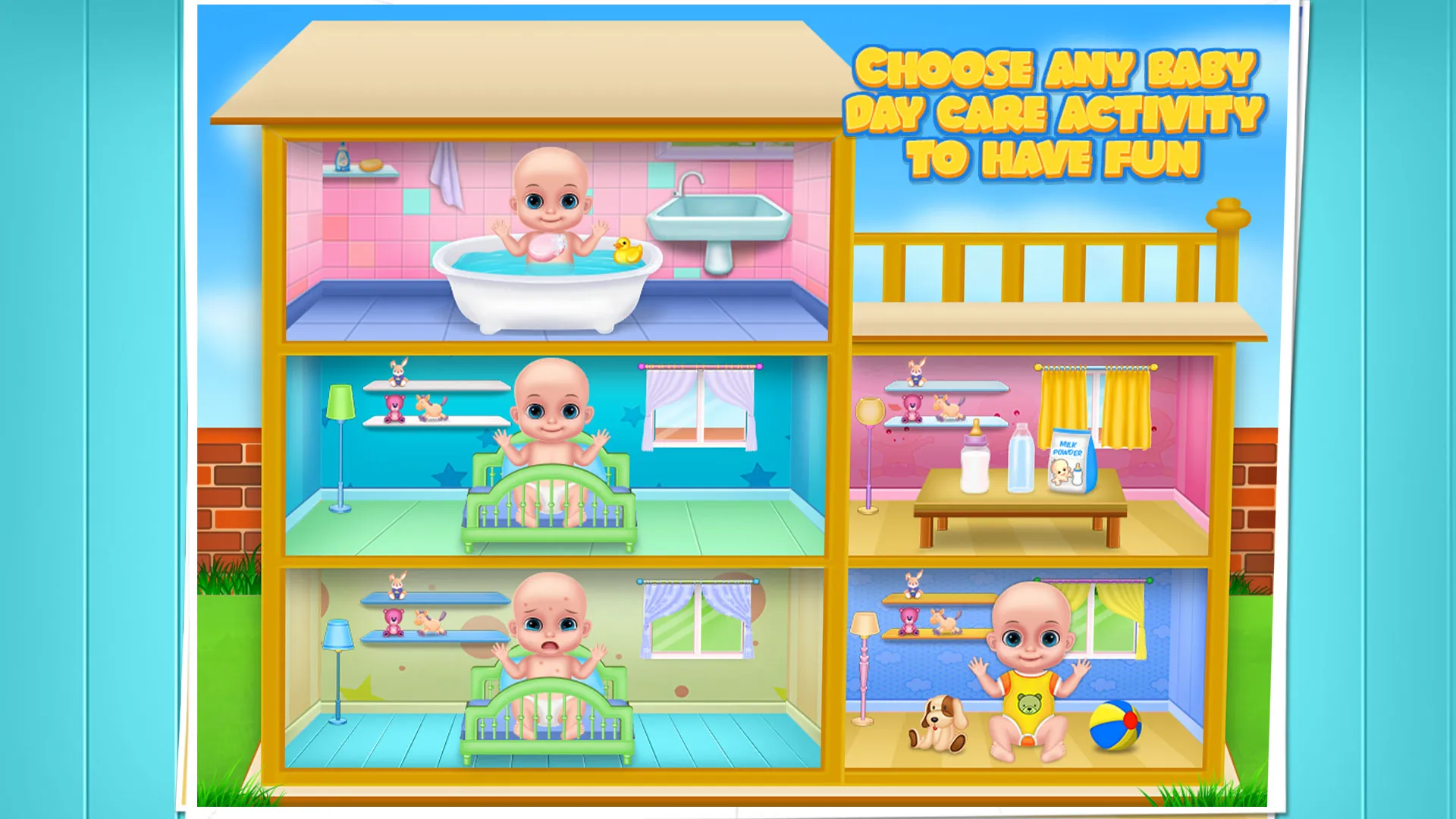 kids baby care & dress up game | Indus Appstore | Screenshot