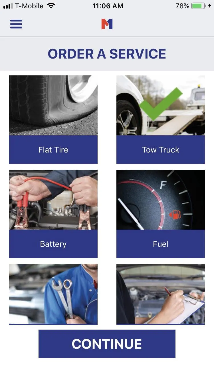 Mach1 Roadside Assistance | Indus Appstore | Screenshot