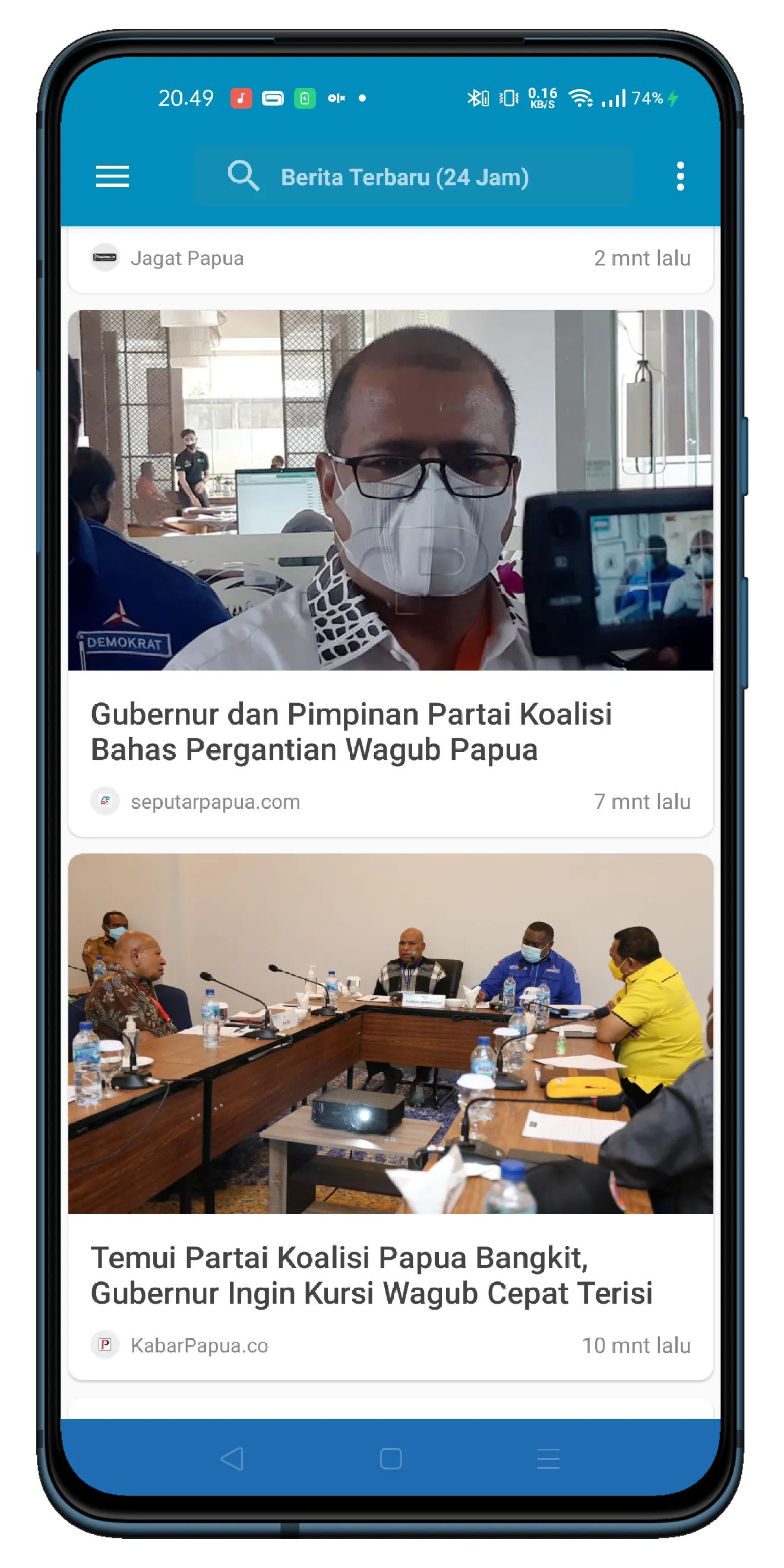 Koran Berita Papua dan Papua B | Indus Appstore | Screenshot