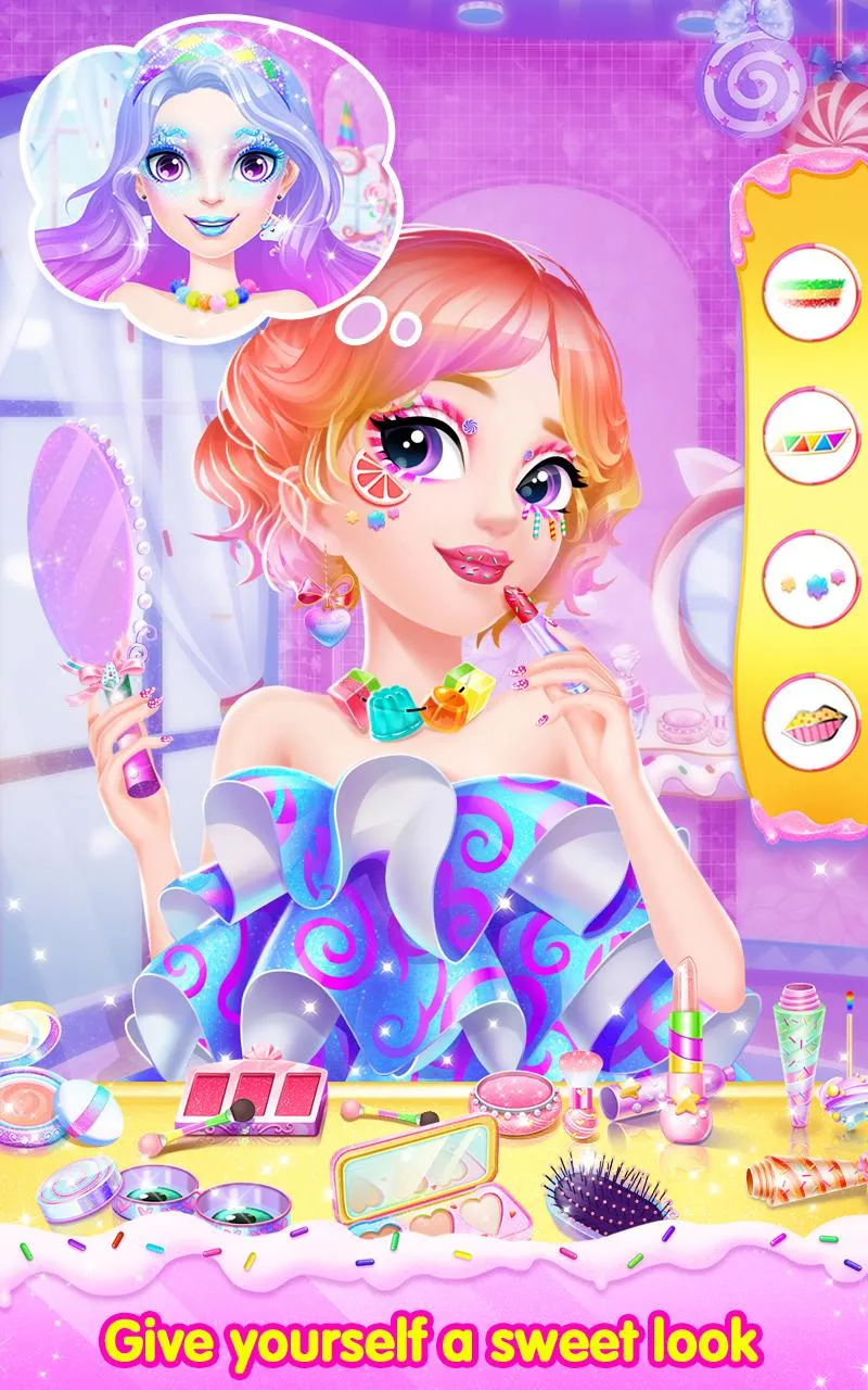 Sweet Princess Candy Makeup | Indus Appstore | Screenshot