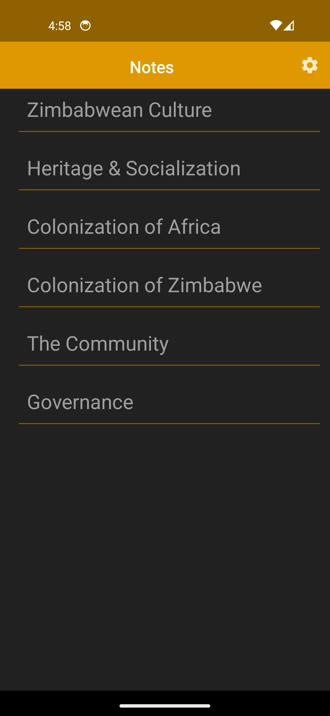 Zimsec Heritage Studies | Indus Appstore | Screenshot