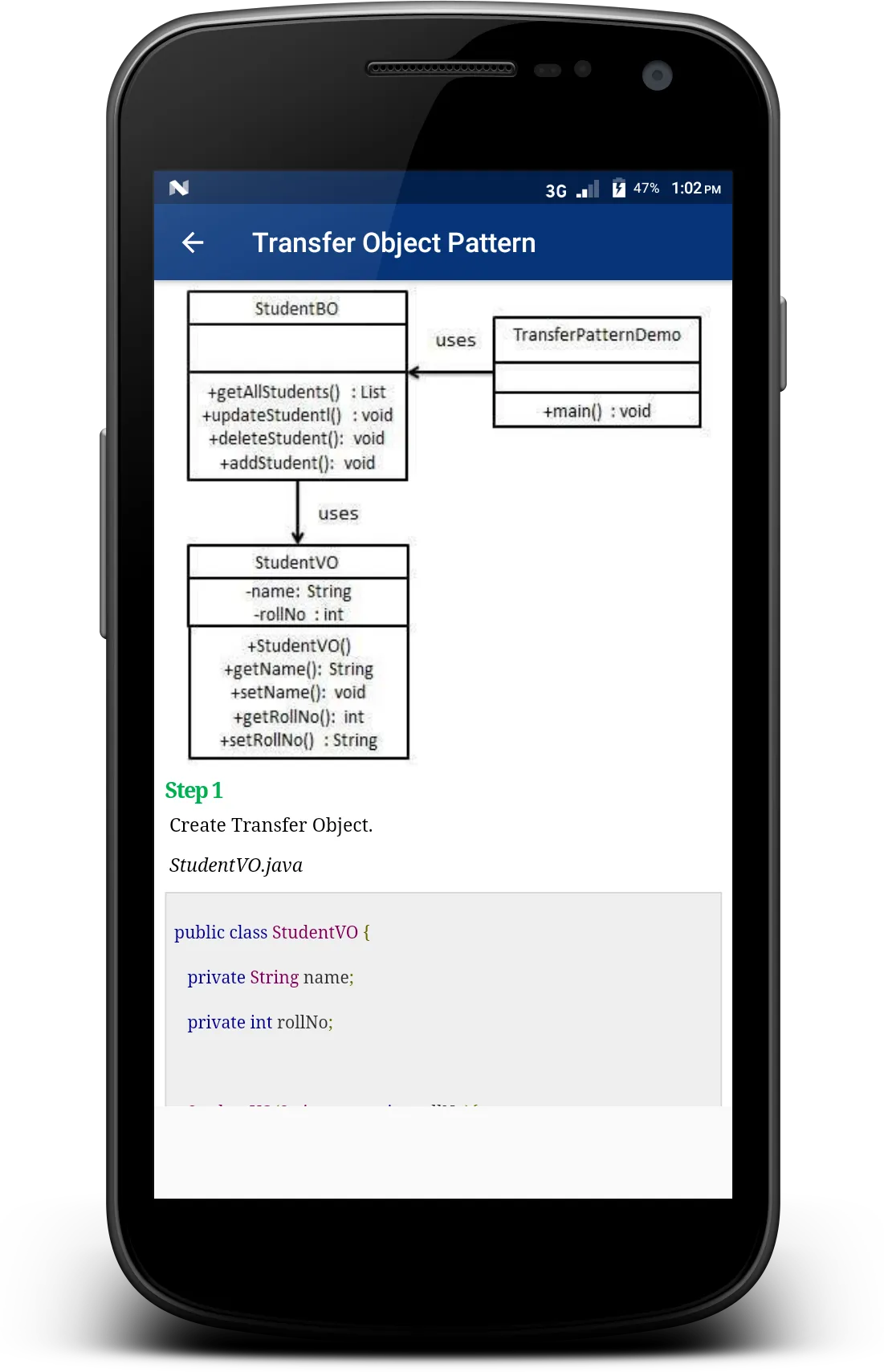 Design Patterns in Java | Indus Appstore | Screenshot