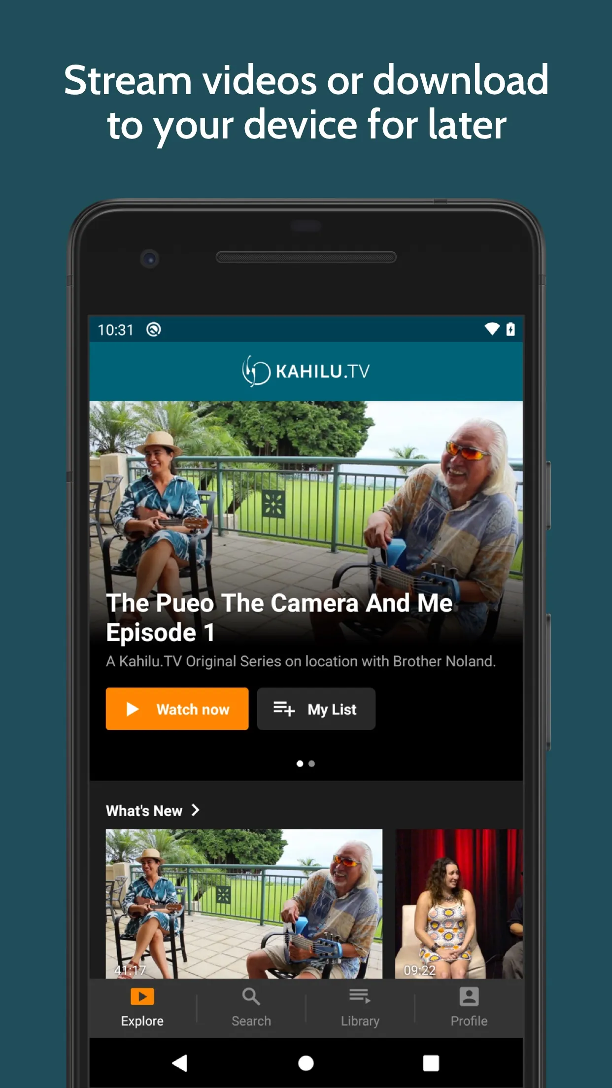 Kahilu.TV | Indus Appstore | Screenshot